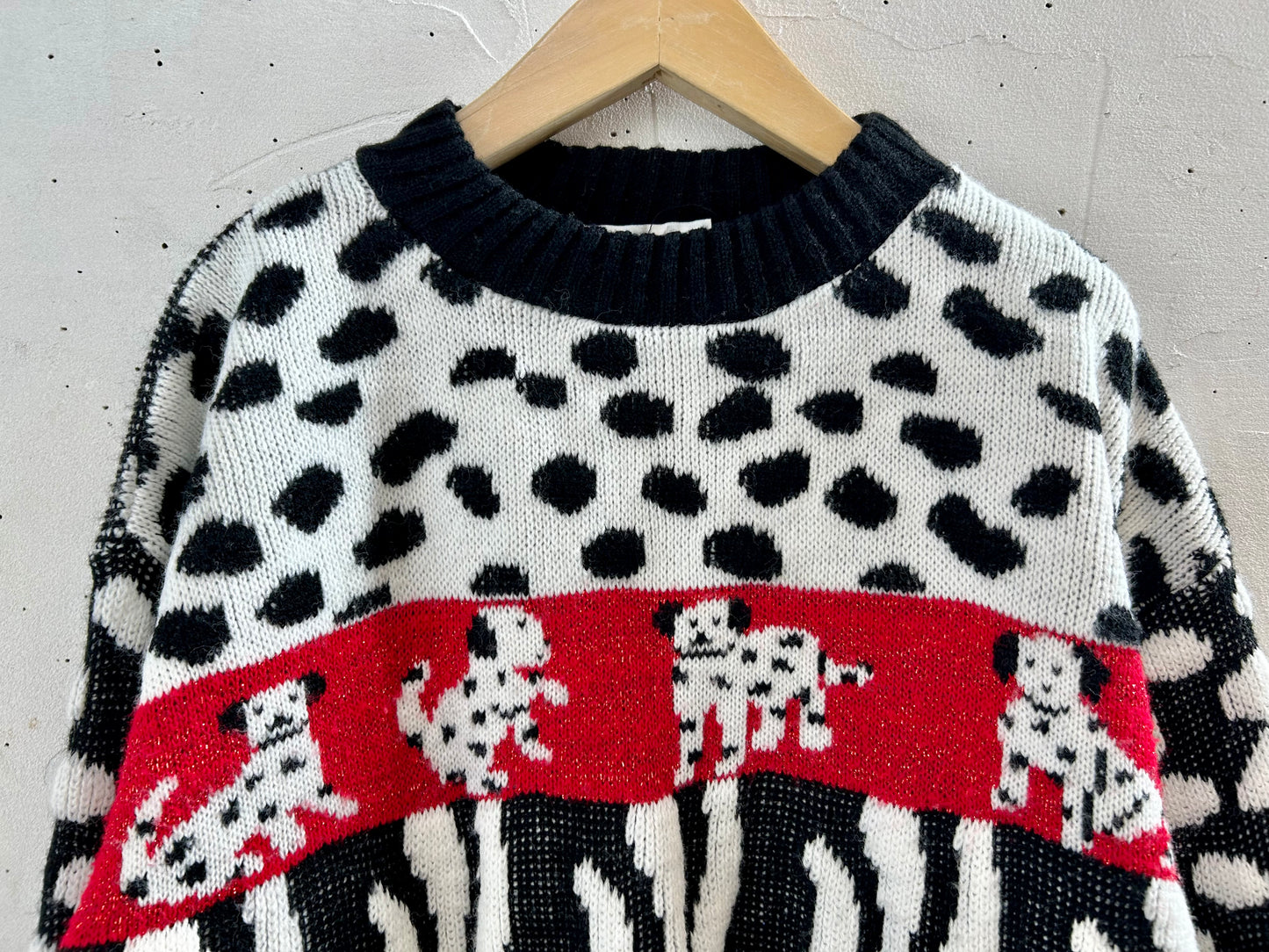 ’80s Vintage Fancy Knit Sweater MADE IN USA［I28455]