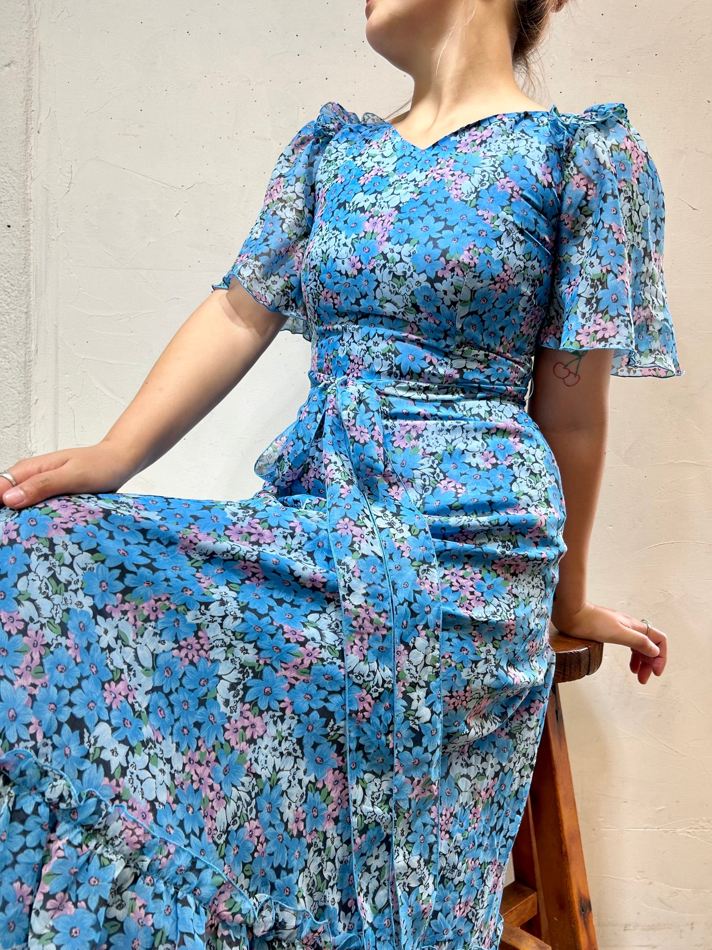 ’70s Vintage Dress [E27149]