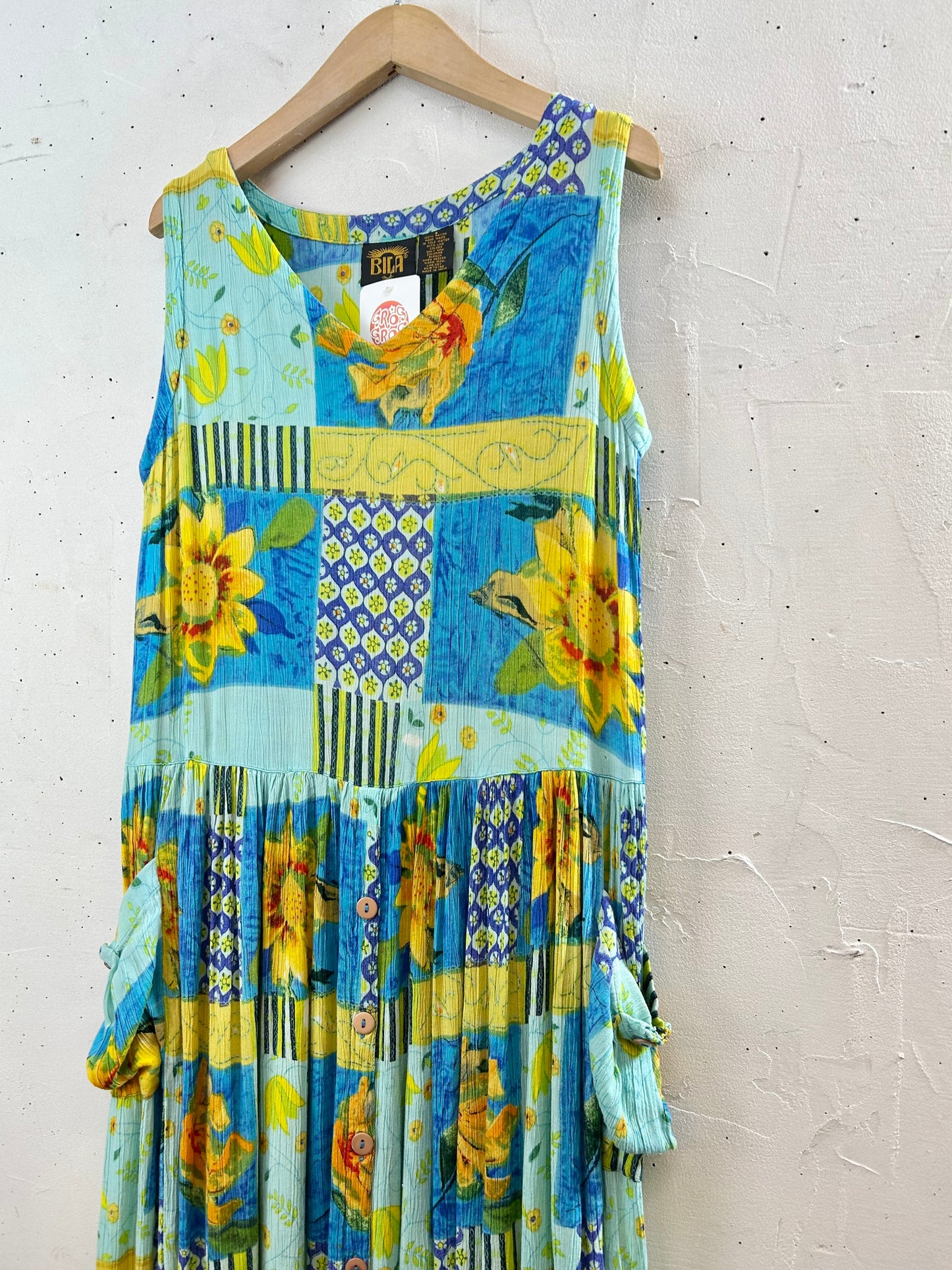 Vintage Rayon Dress 〜BILA〜[D29992]