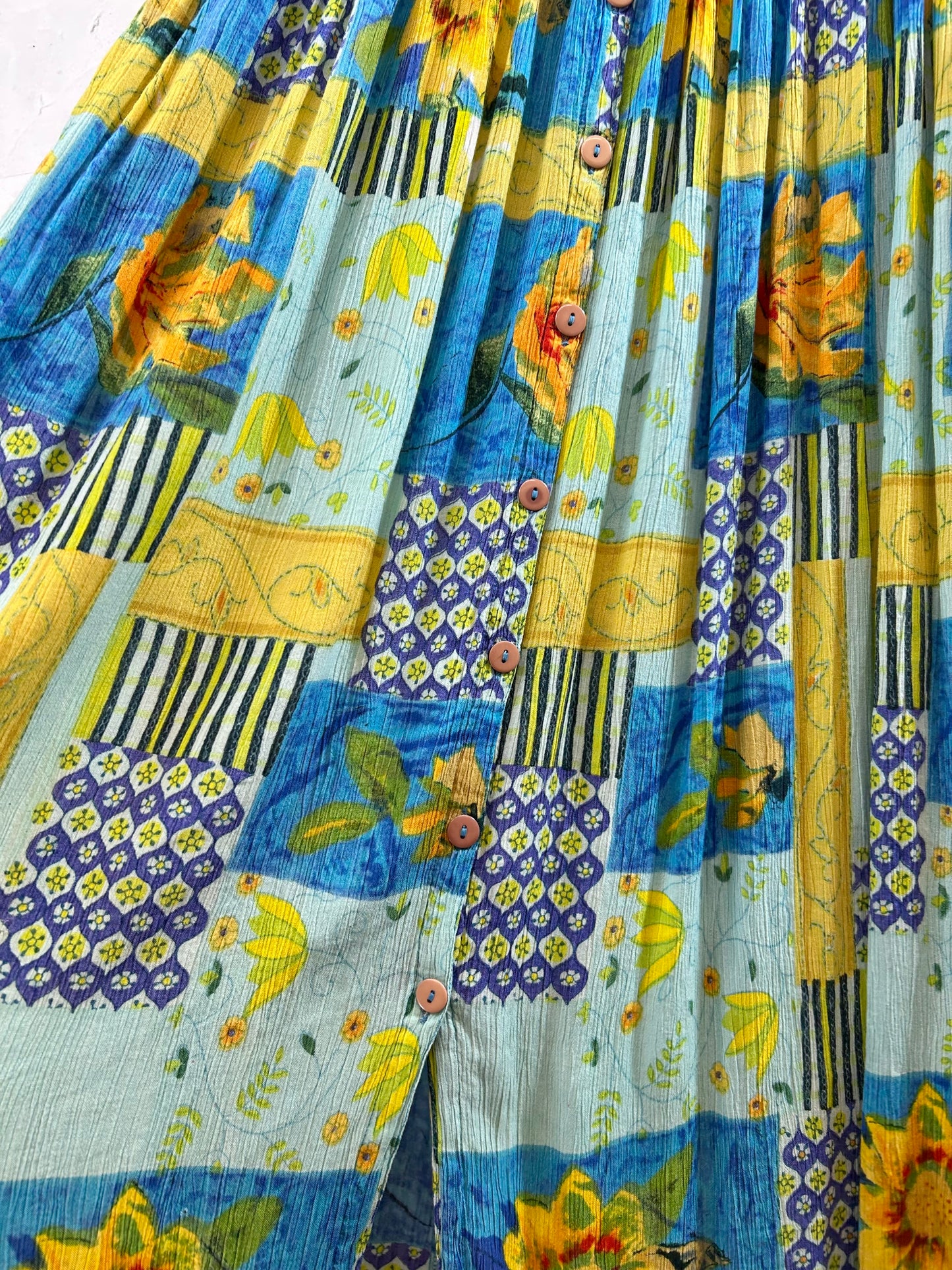 Vintage Rayon Dress 〜BILA〜[D29992]