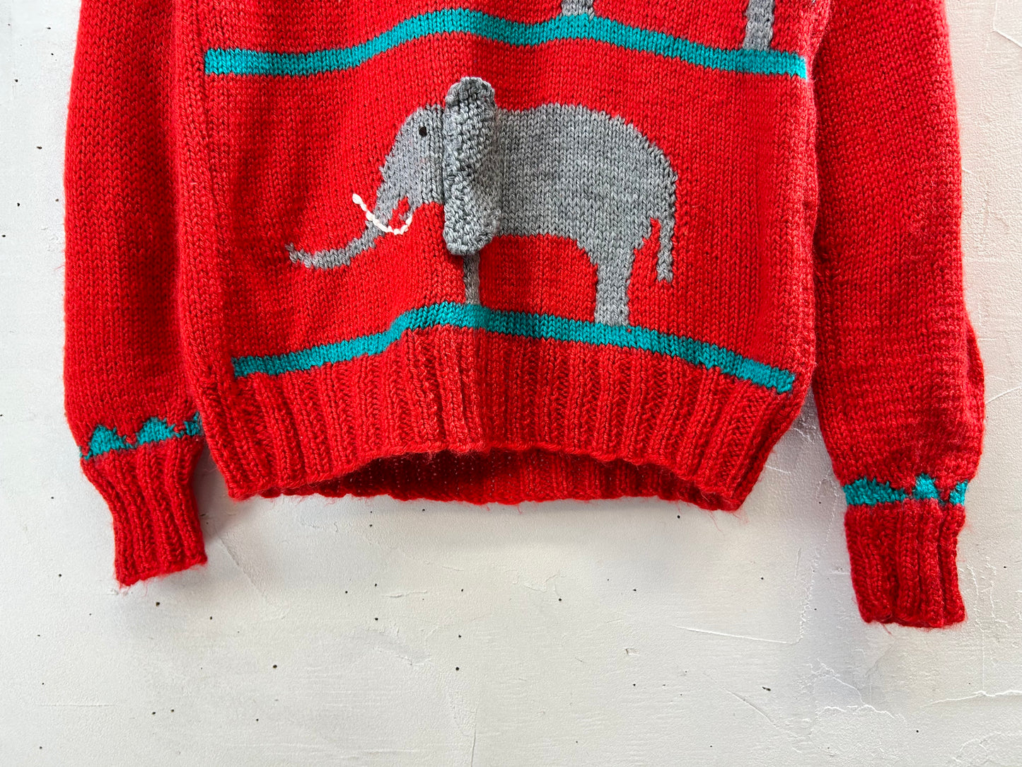 Vintage Knit Sweater [I28453]