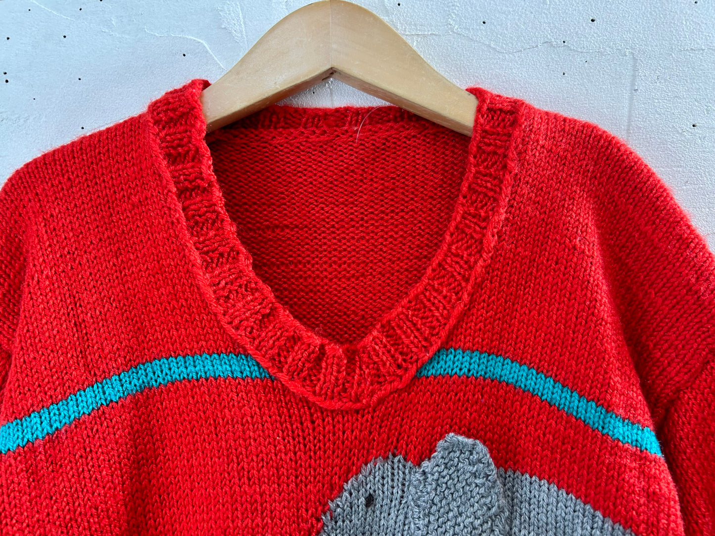 Vintage Knit Sweater [I28453]