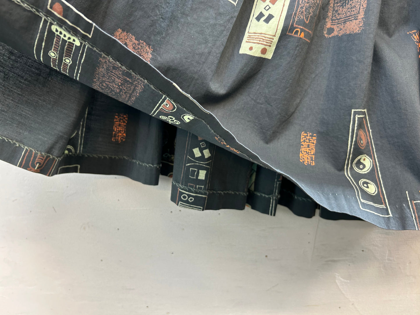 ’50s Vintage Skirt [H28245]