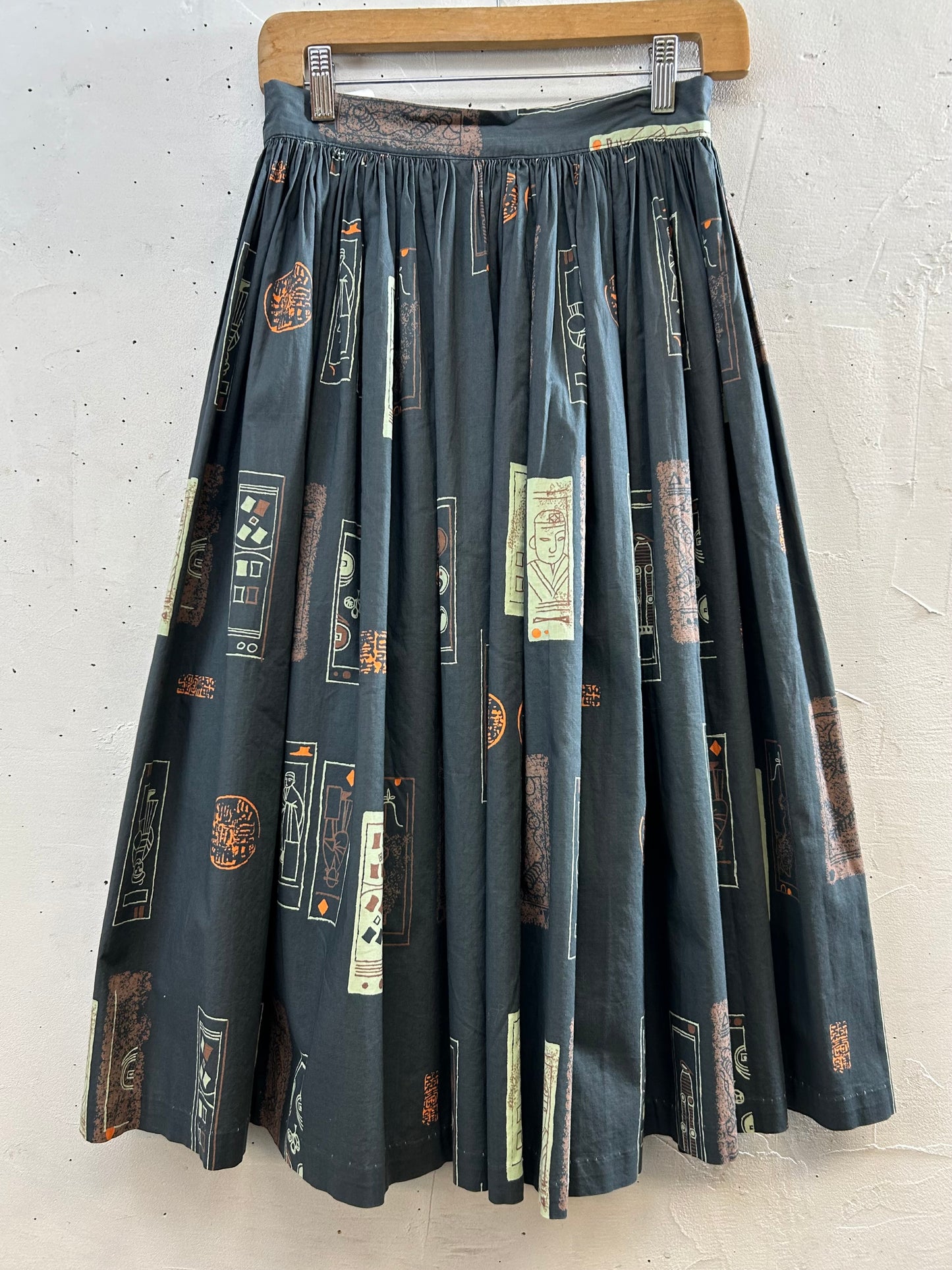 ’50s Vintage Skirt [H28245]