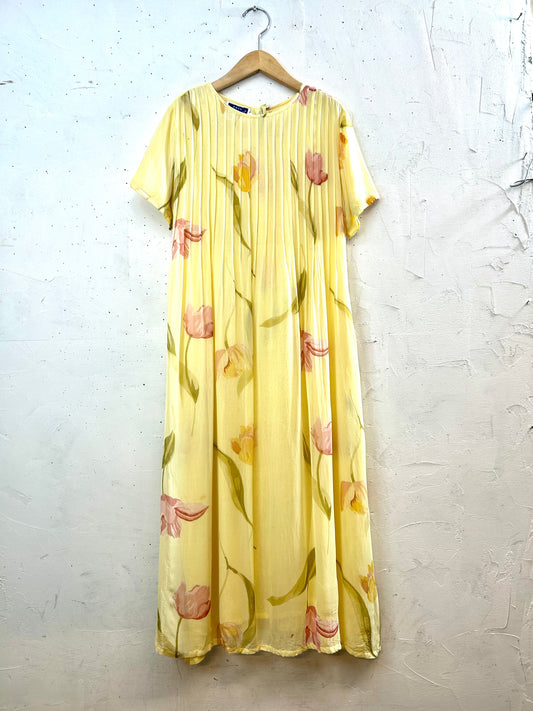 Vintage Rayon Dress  [C29774]