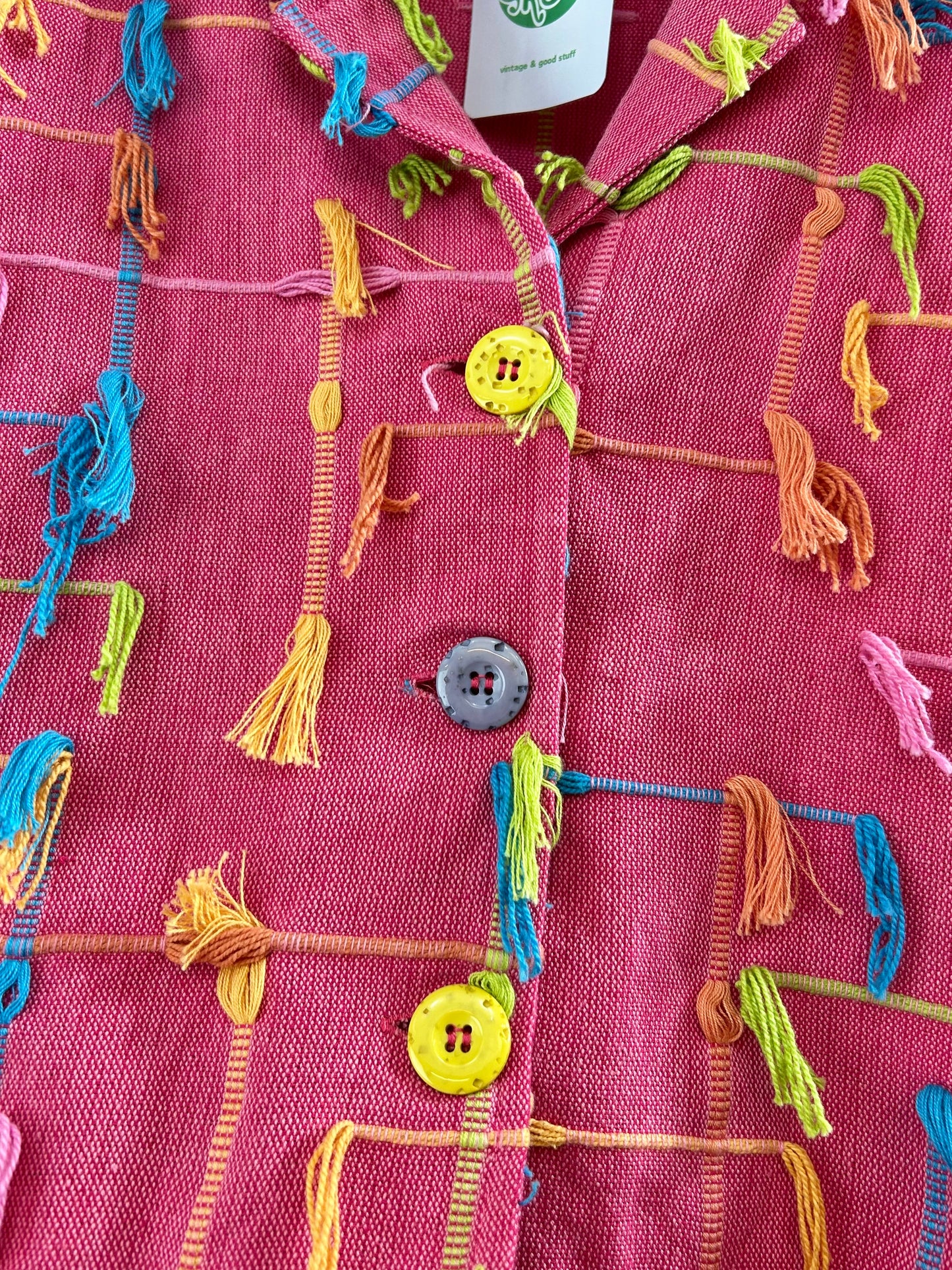 Vintage Fringe Jacket [D29994]