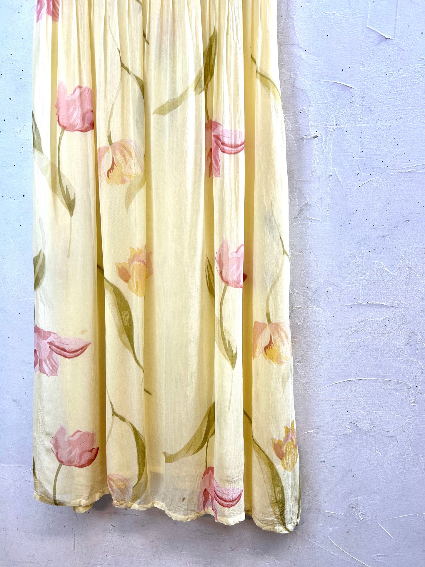 Vintage Rayon Dress  [C29774]