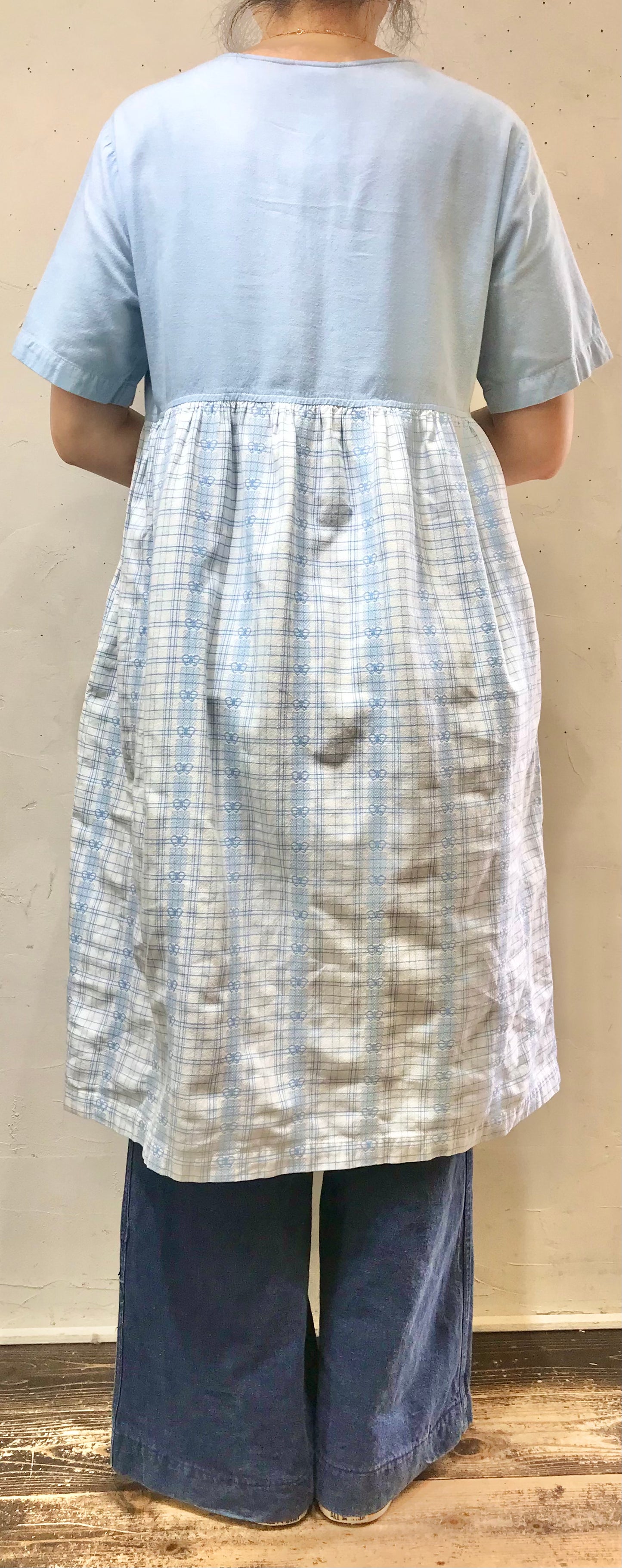 Vintage cotton dress[E24015]