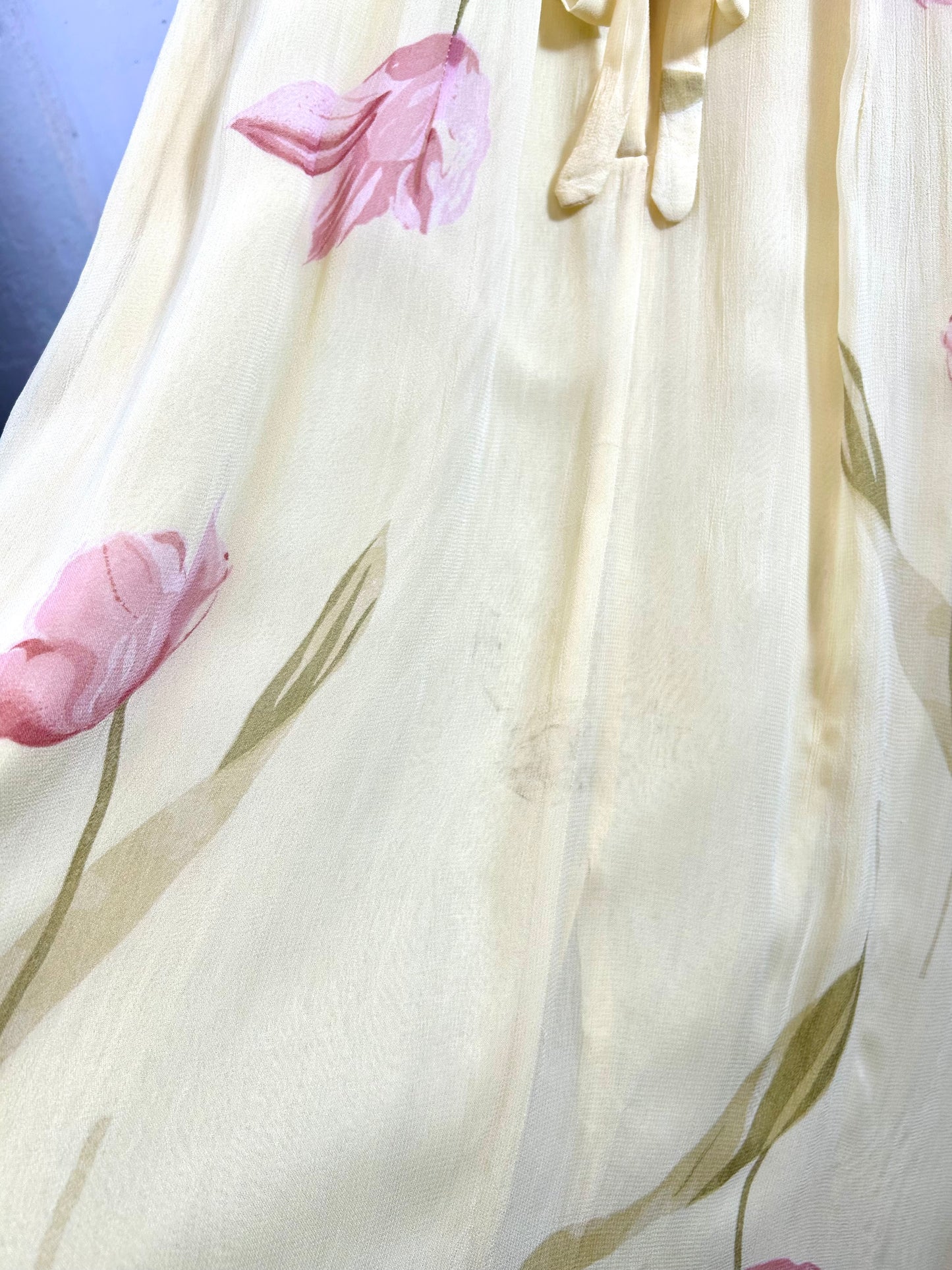 Vintage Rayon Dress  [C29774]