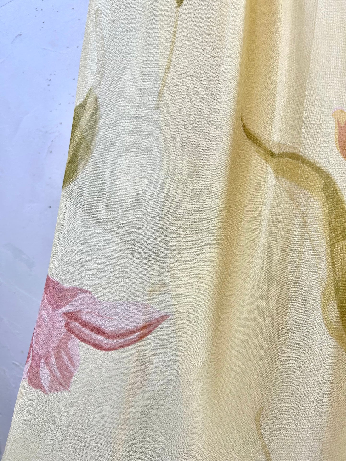Vintage Rayon Dress  [C29774]
