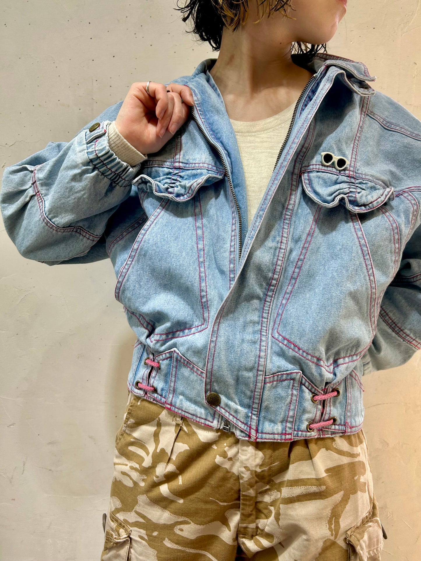 Vintage Denim Jacket [B26252]