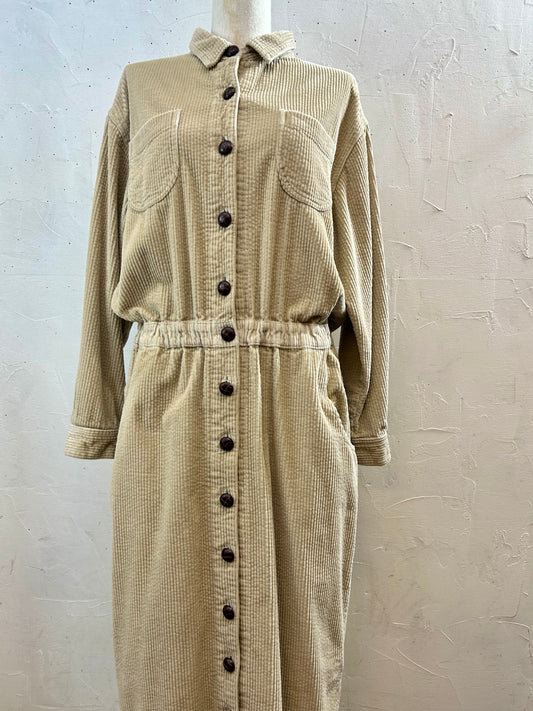 Vintage Corduroy Dress [K28895]