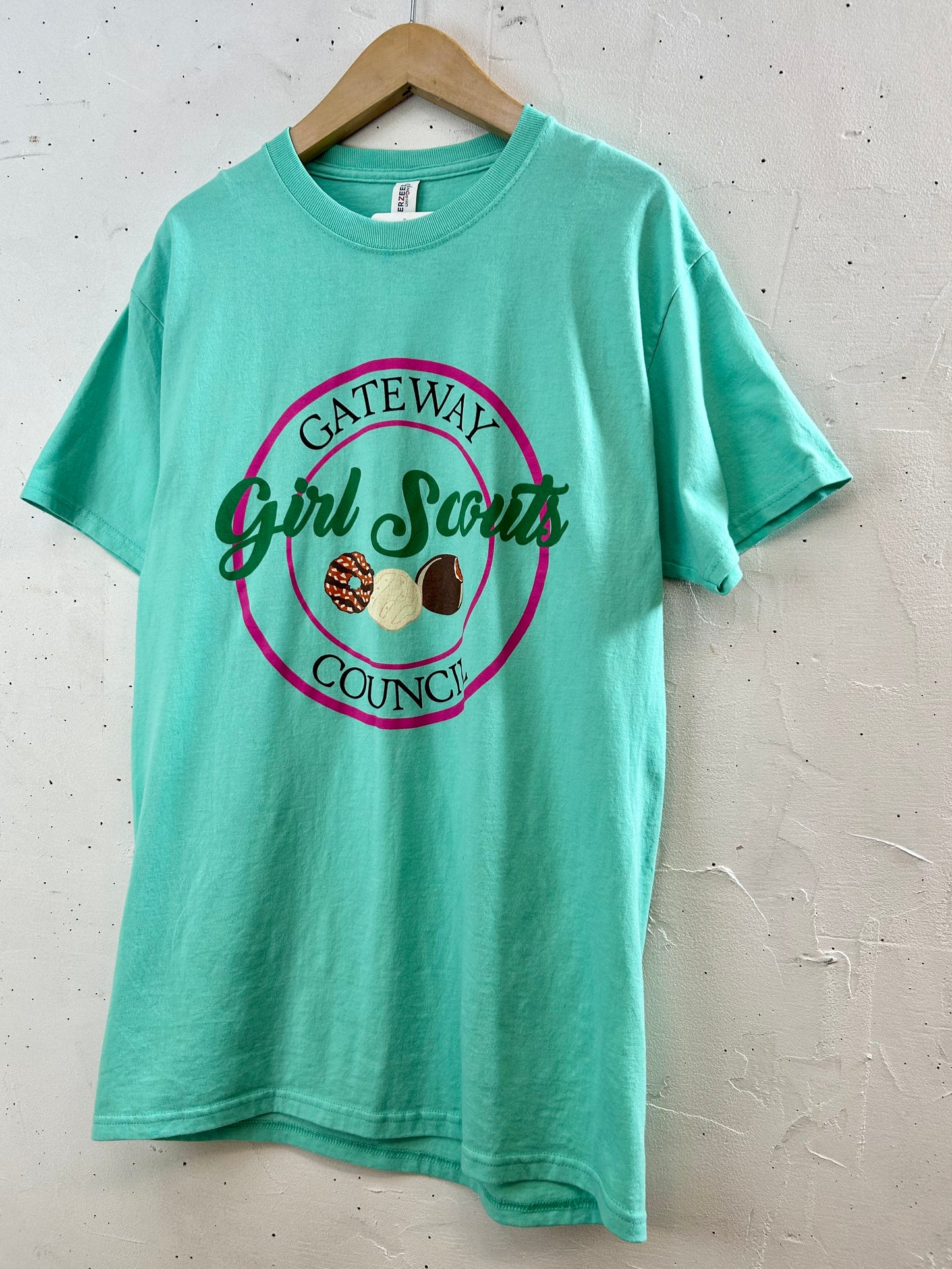 Vintage Girl Scouts T-Shirt 〜JERZEES〜 [D29987]