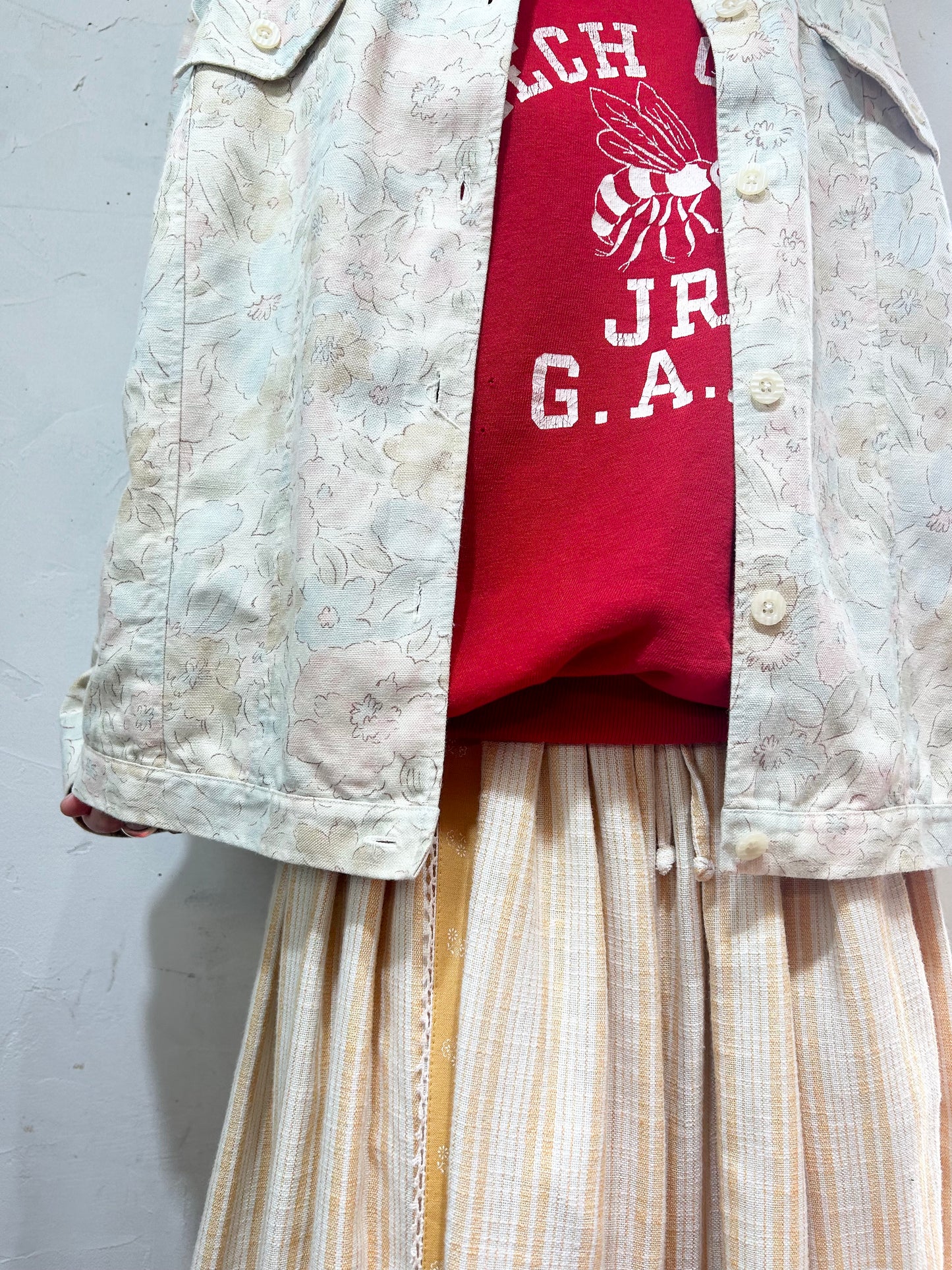 Vintage Cotton Linen Jacket [I24952]