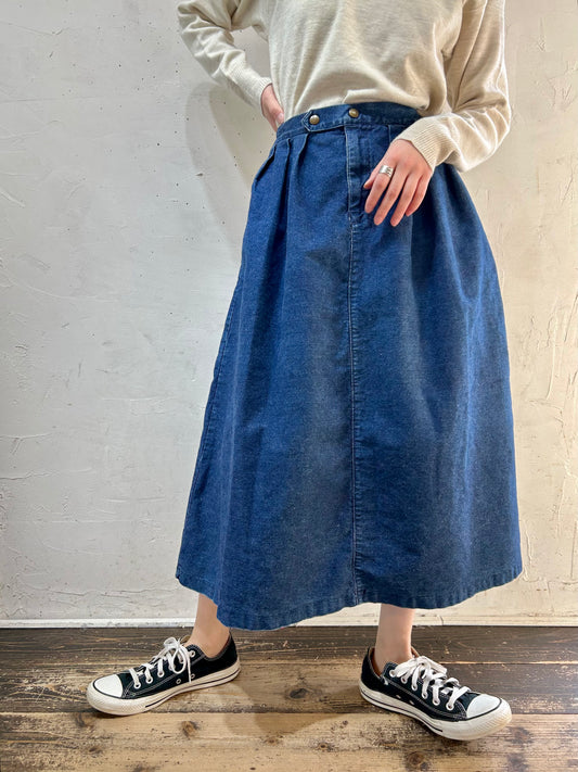 Vintage Denim Skirt [B26249]