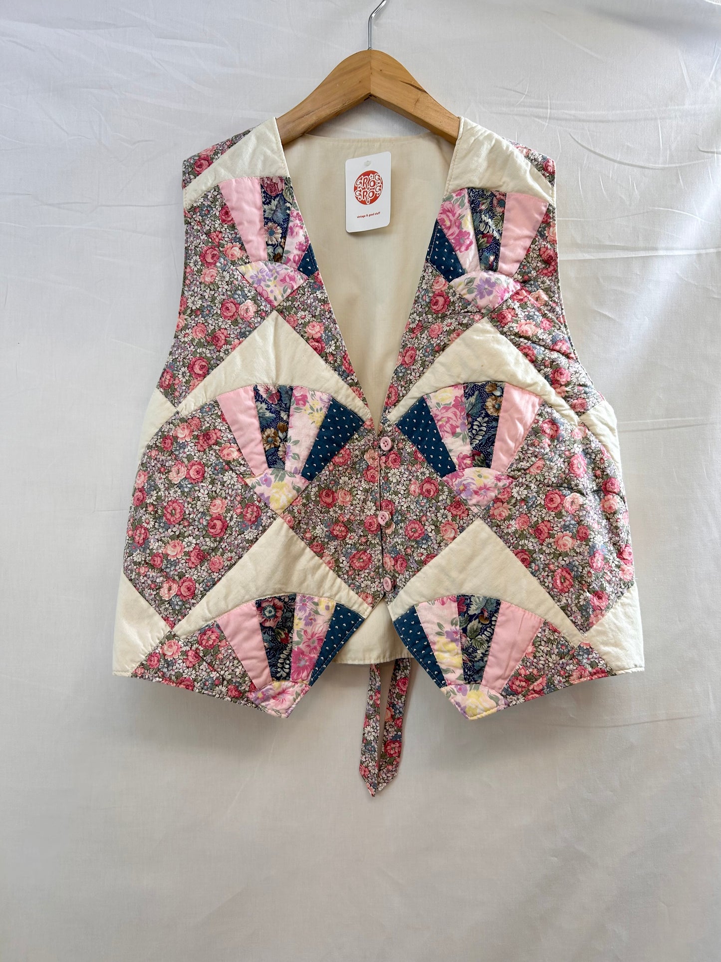 Vintage Patchwork Vest ［F27755]