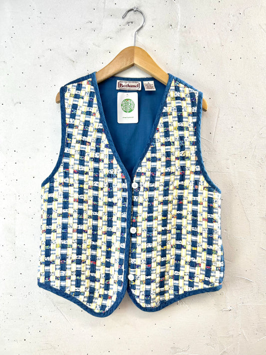 Vintage Denim Vest [F30424]