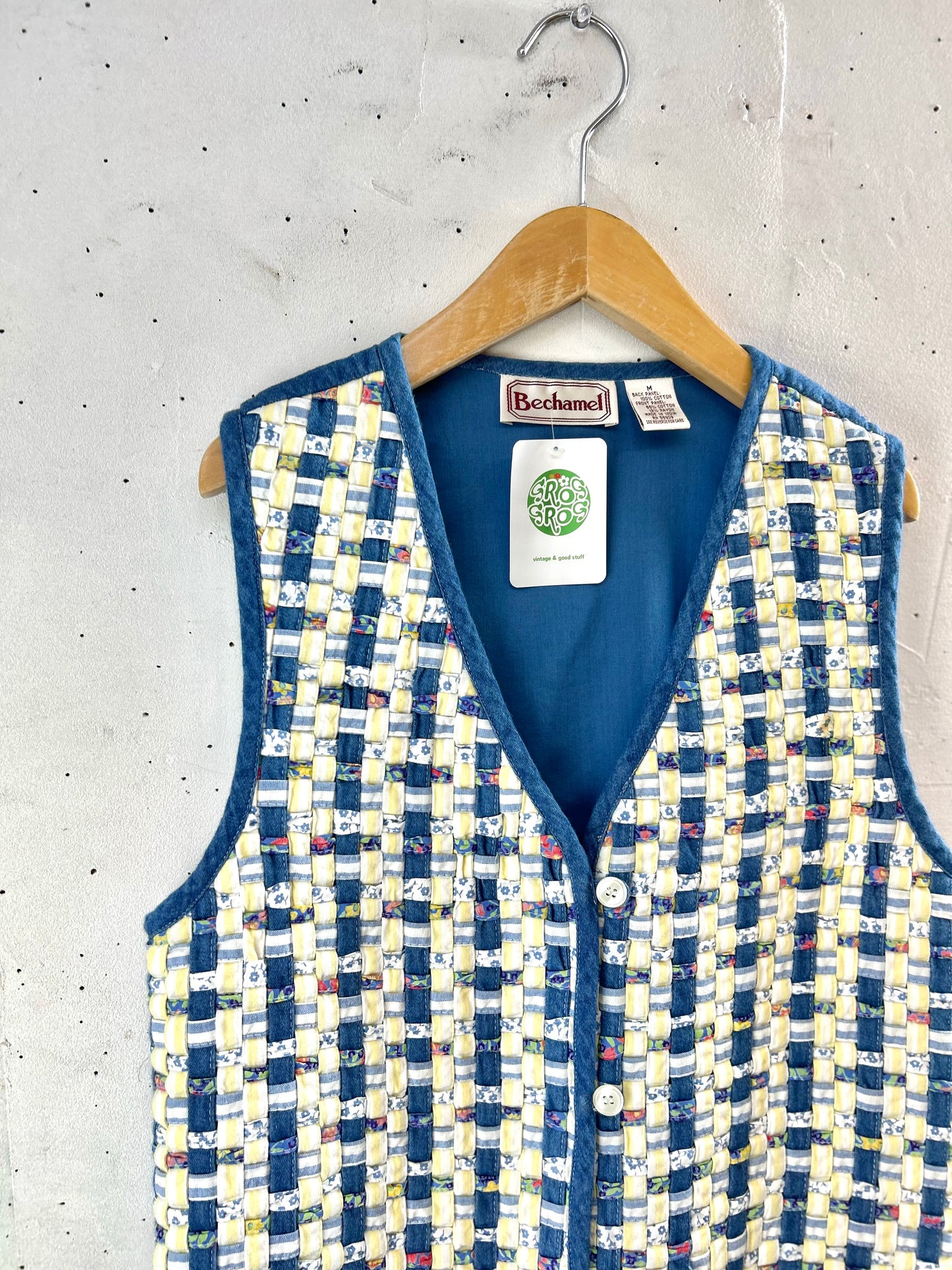 Vintage Denim Vest [F30424]