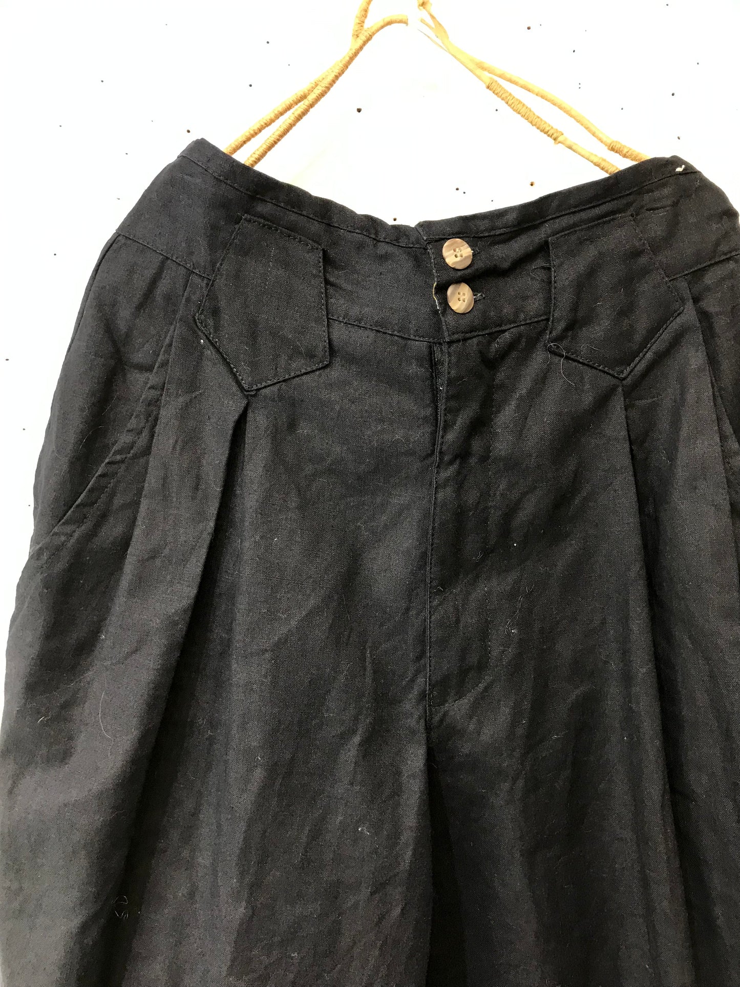 Vintage Tuck Pants [K25601]