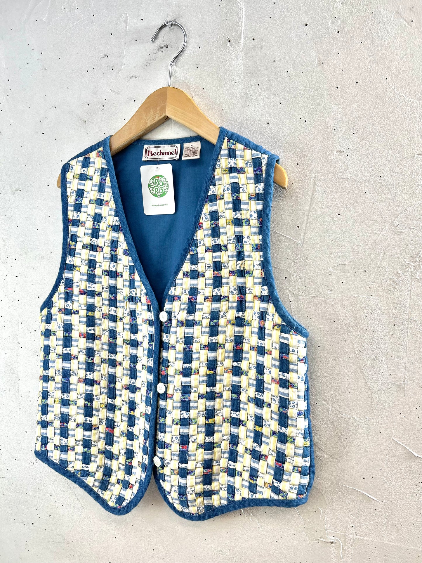 Vintage Denim Vest [F30424]