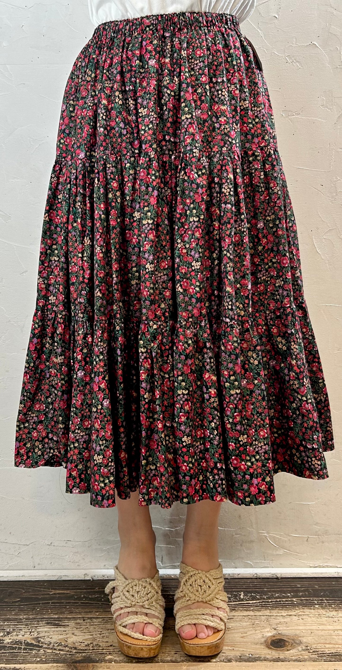 Vintage Tiered Skirt [G28066]