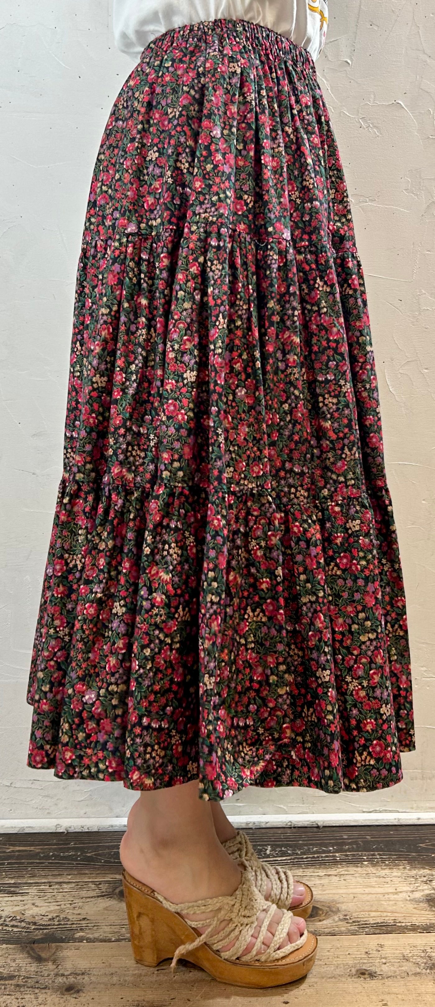 Vintage Tiered Skirt [G28066]