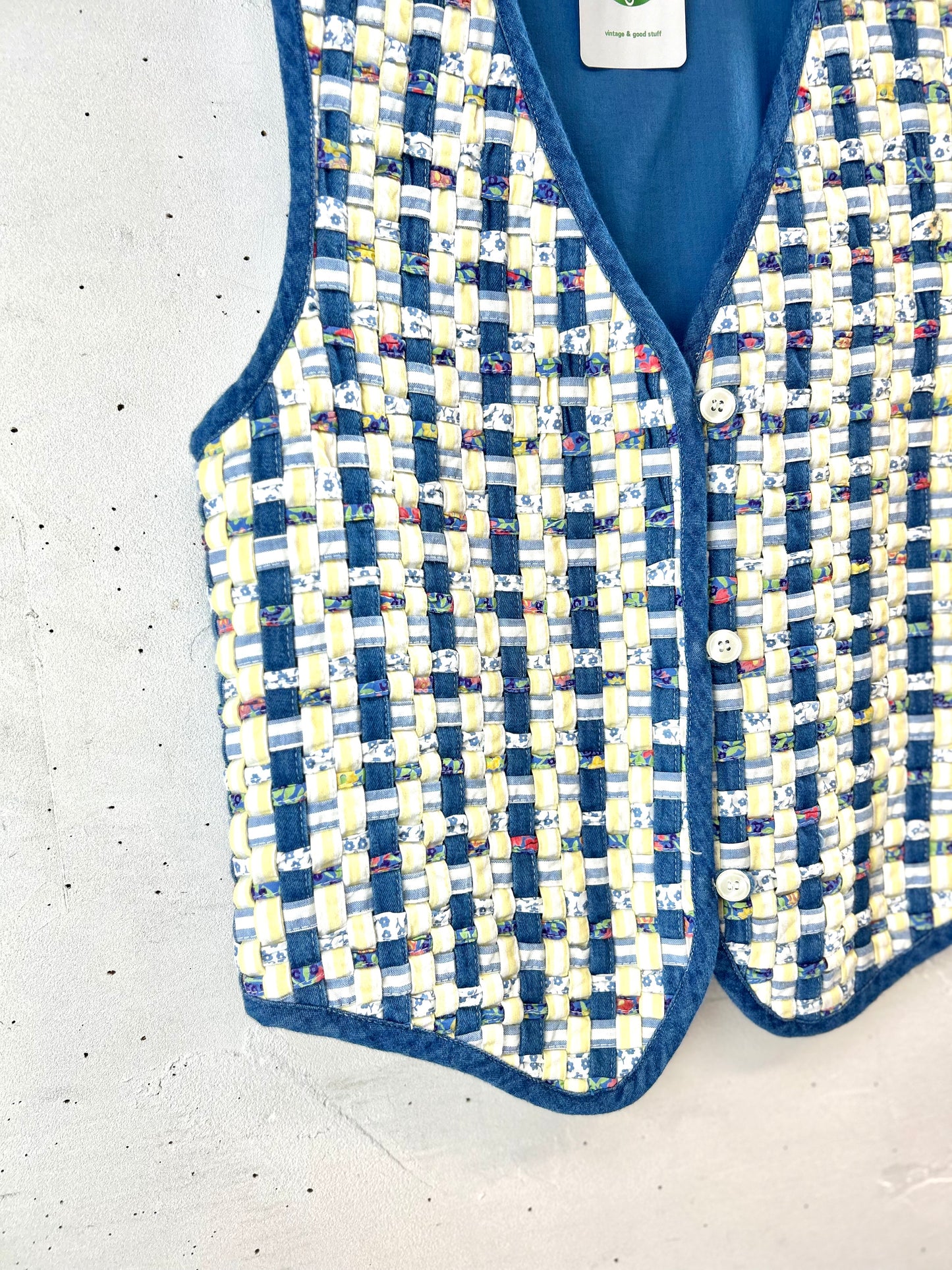 Vintage Denim Vest [F30424]