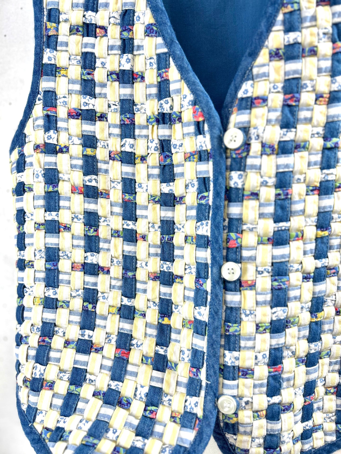 Vintage Denim Vest [F30424]