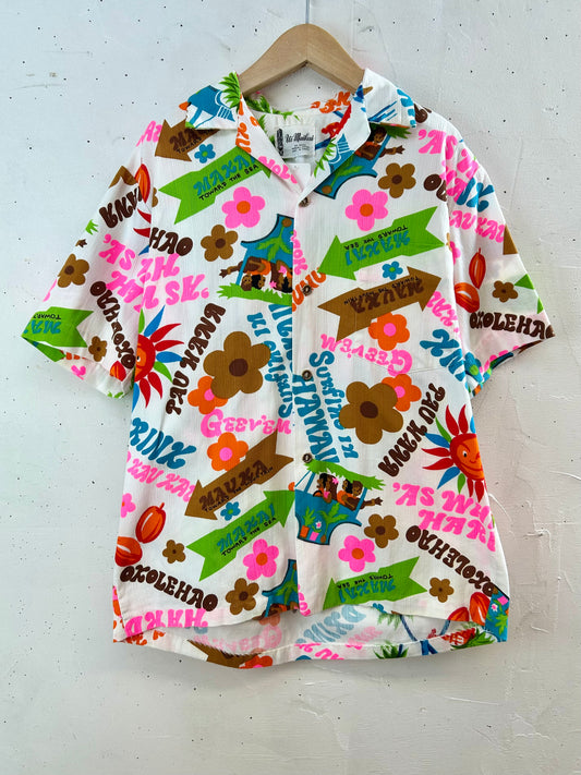 '60s Vintage Aloha Shirt MADE IN HAWAII 〜ui maikai〜 [D29993]
