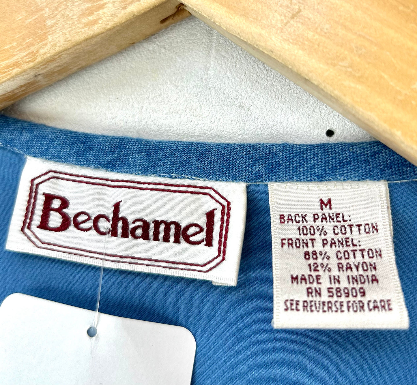 Vintage Denim Vest [F30424]