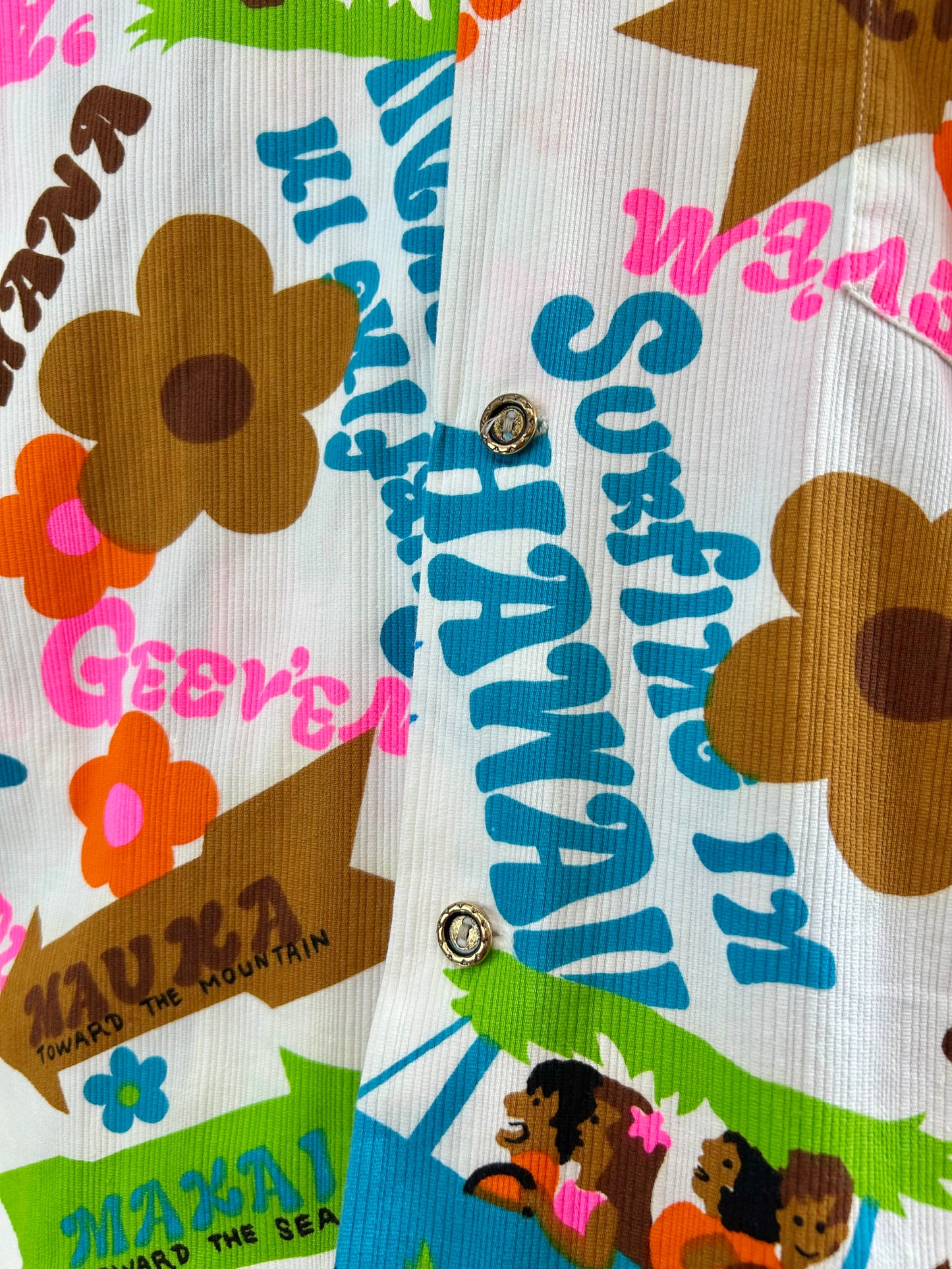 '60s Vintage Aloha Shirt MADE IN HAWAII 〜ui maikai〜 [D29993]