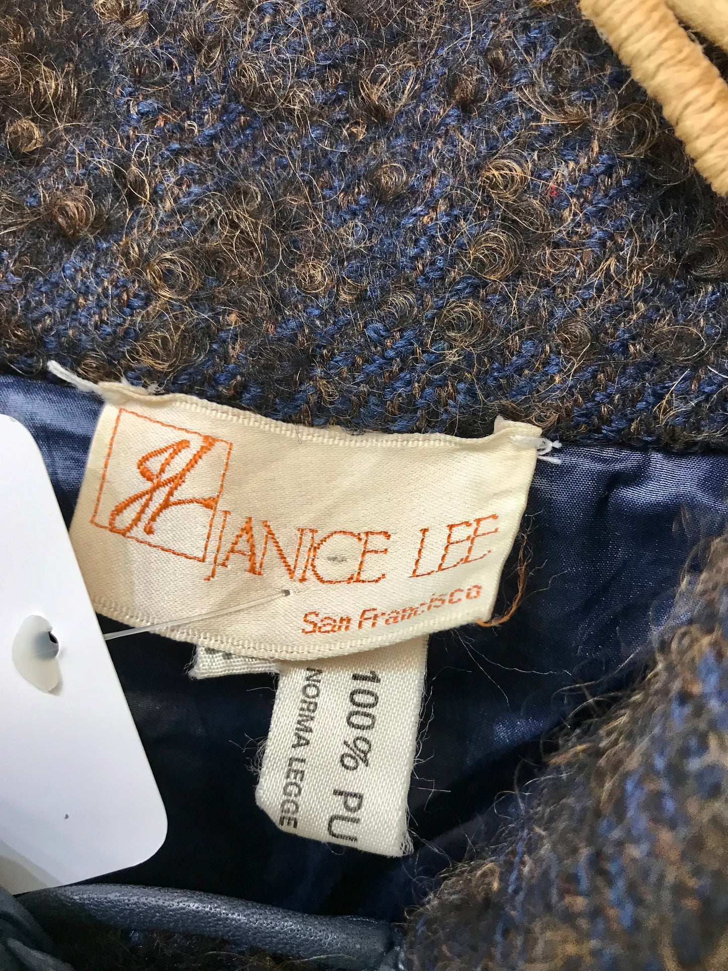 Vintage Wool Jacket  MADE IN ITALY [K25606]