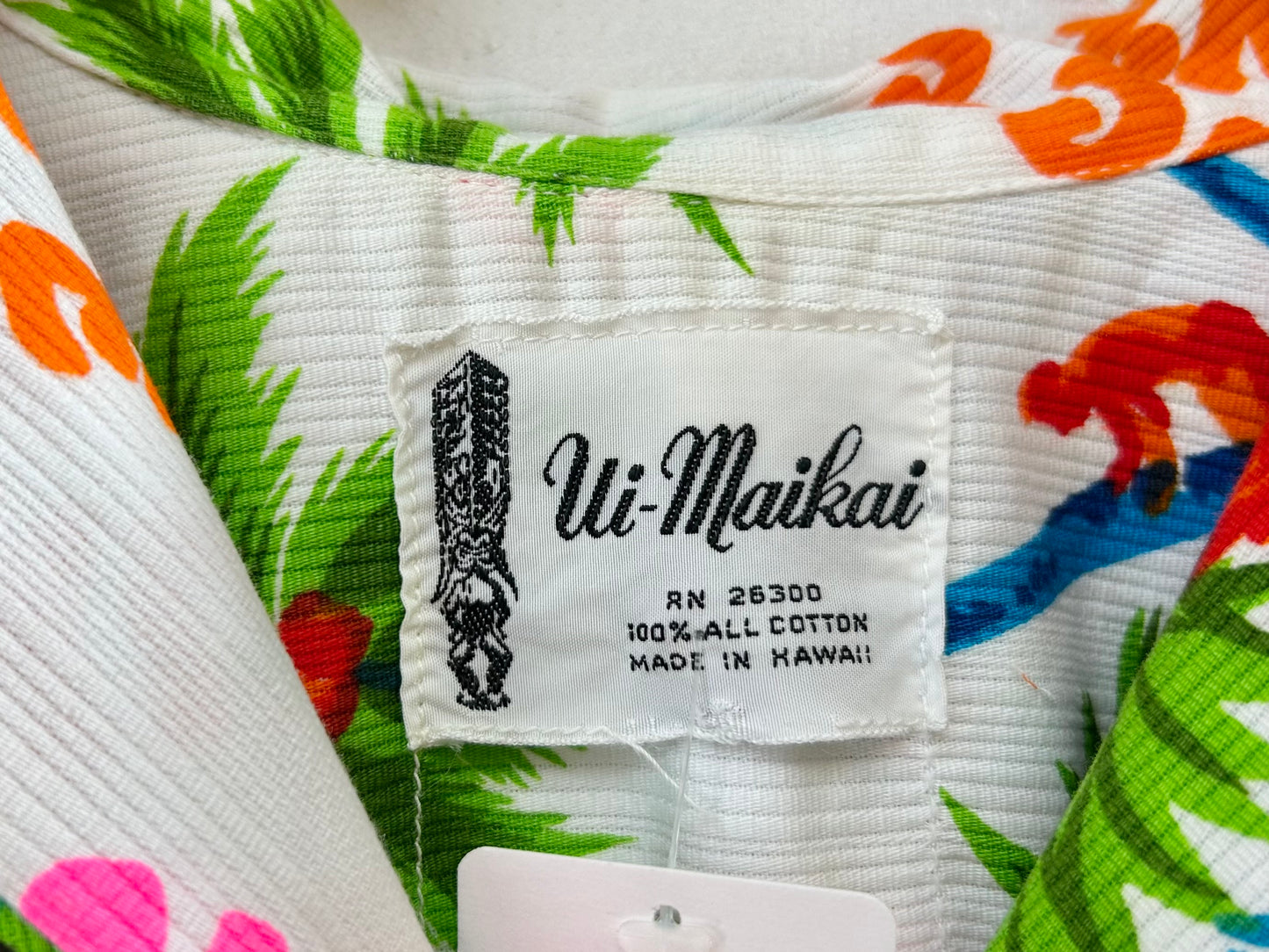 '60s Vintage Aloha Shirt MADE IN HAWAII 〜ui maikai〜 [D29993]