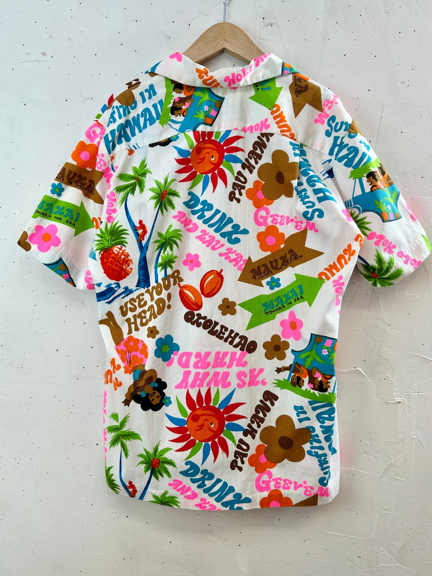 '60s Vintage Aloha Shirt MADE IN HAWAII 〜ui maikai〜 [D29993]