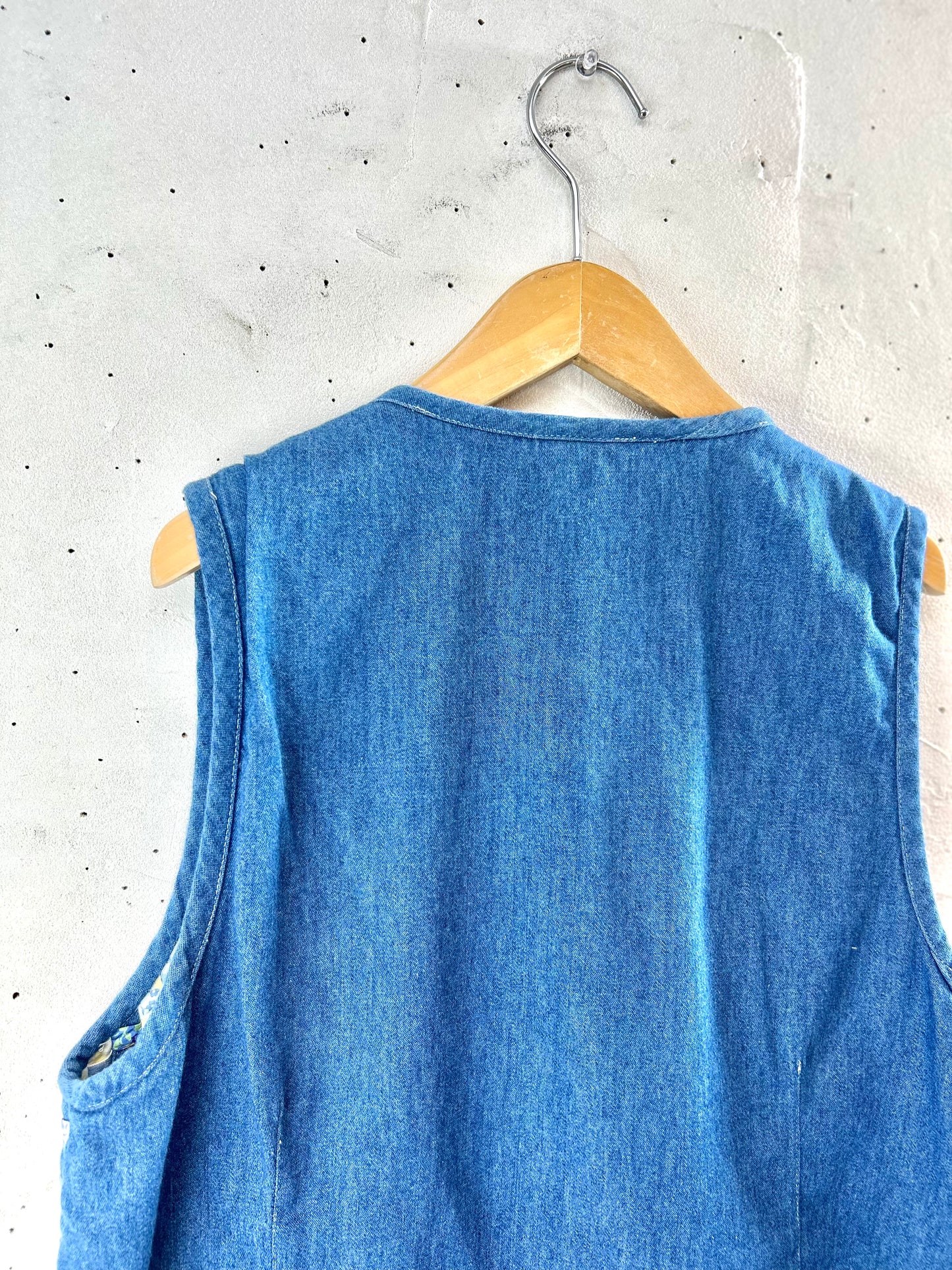 Vintage Denim Vest [F30424]