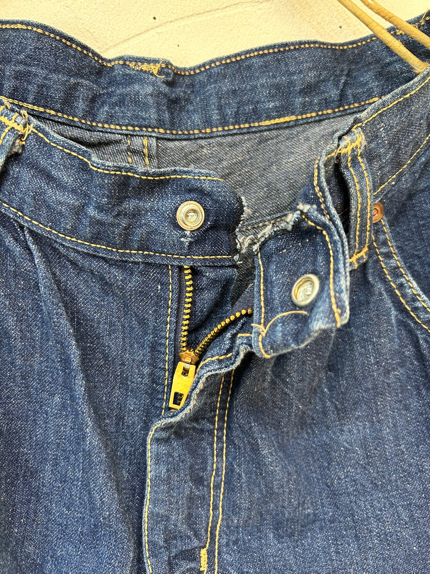 ’80s Vintage Denim Pants MADE IN USA [D26723]