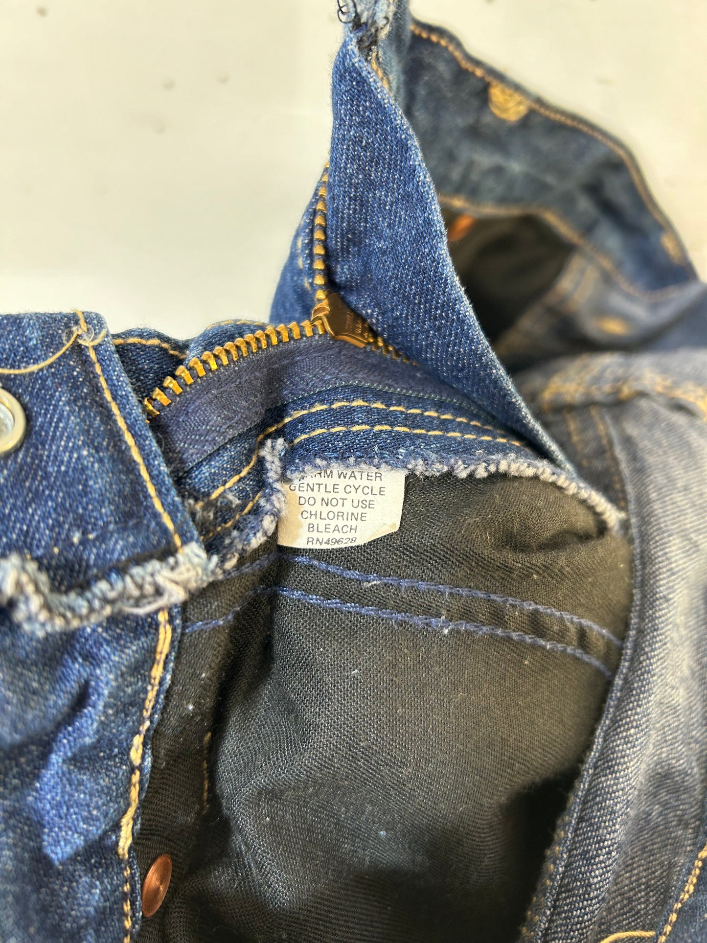 ’80s Vintage Denim Pants MADE IN USA [D26723]