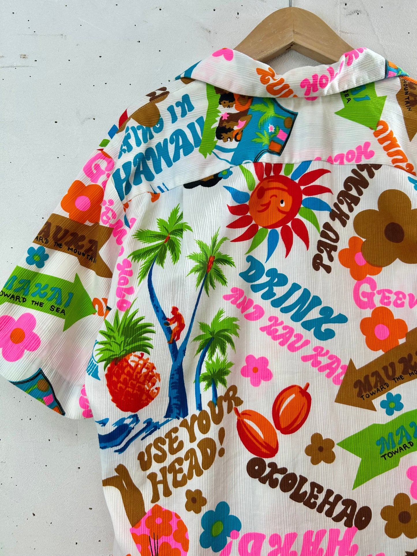 '60s Vintage Aloha Shirt MADE IN HAWAII 〜ui maikai〜 [D29993]