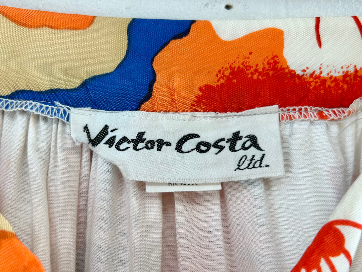 ’70s Vintage Skirt 〜Victor Costa〜 [D29991]