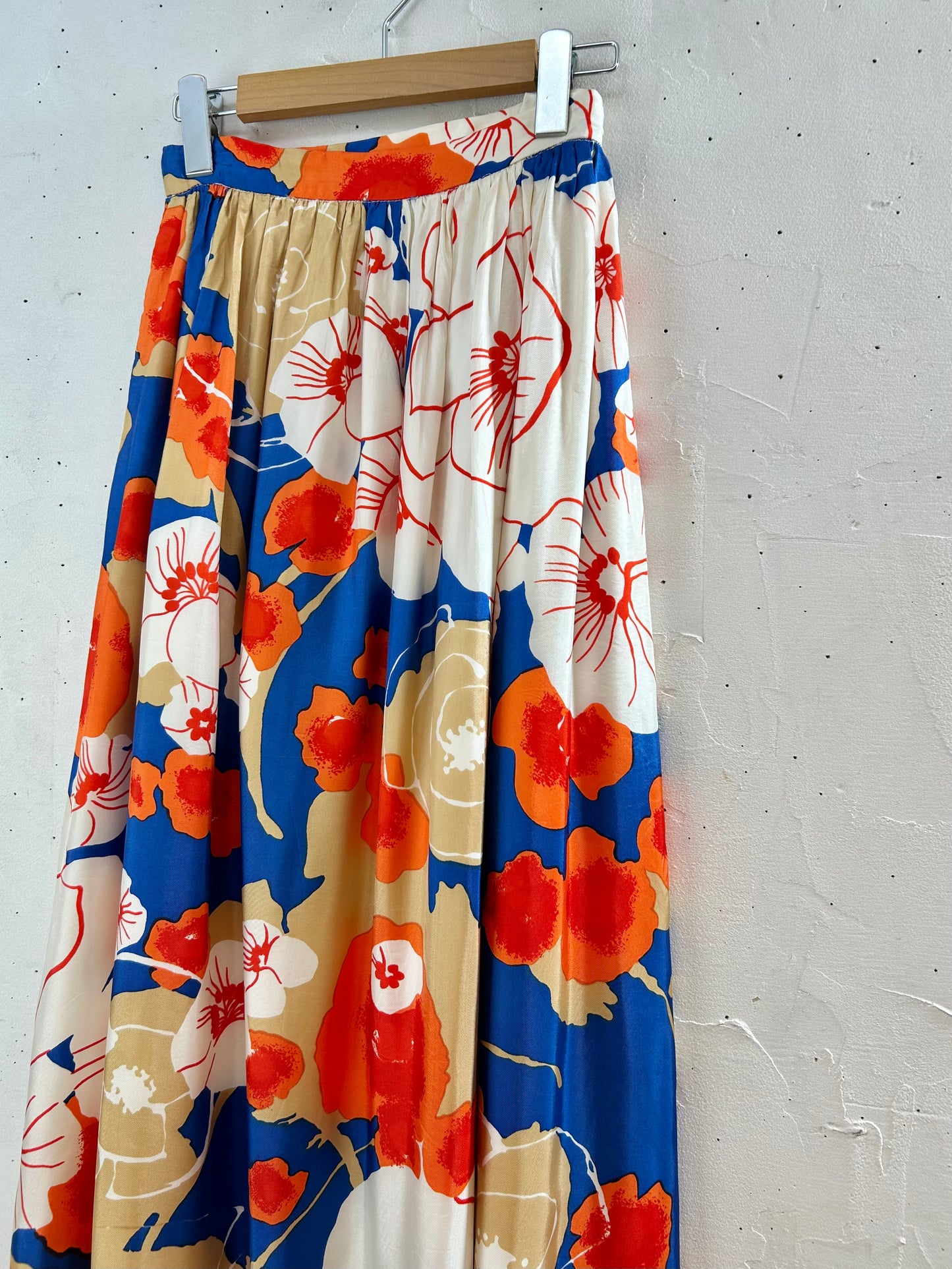 ’70s Vintage Skirt 〜Victor Costa〜 [D29991]