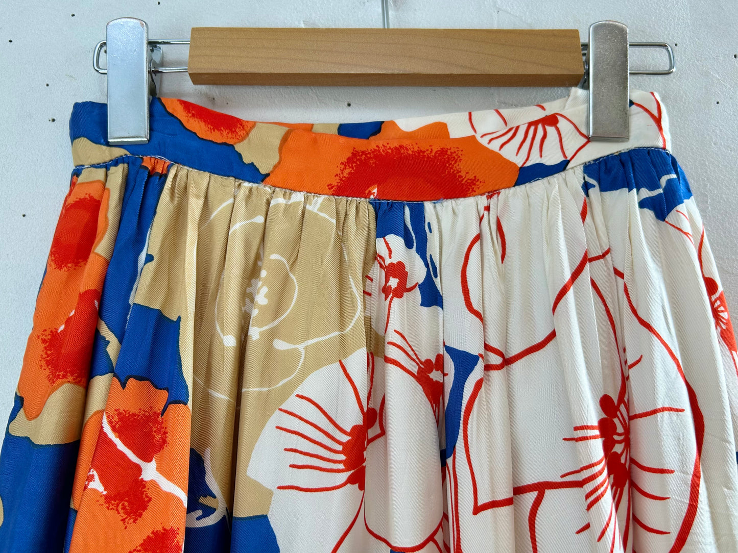 ’70s Vintage Skirt 〜Victor Costa〜 [D29991]