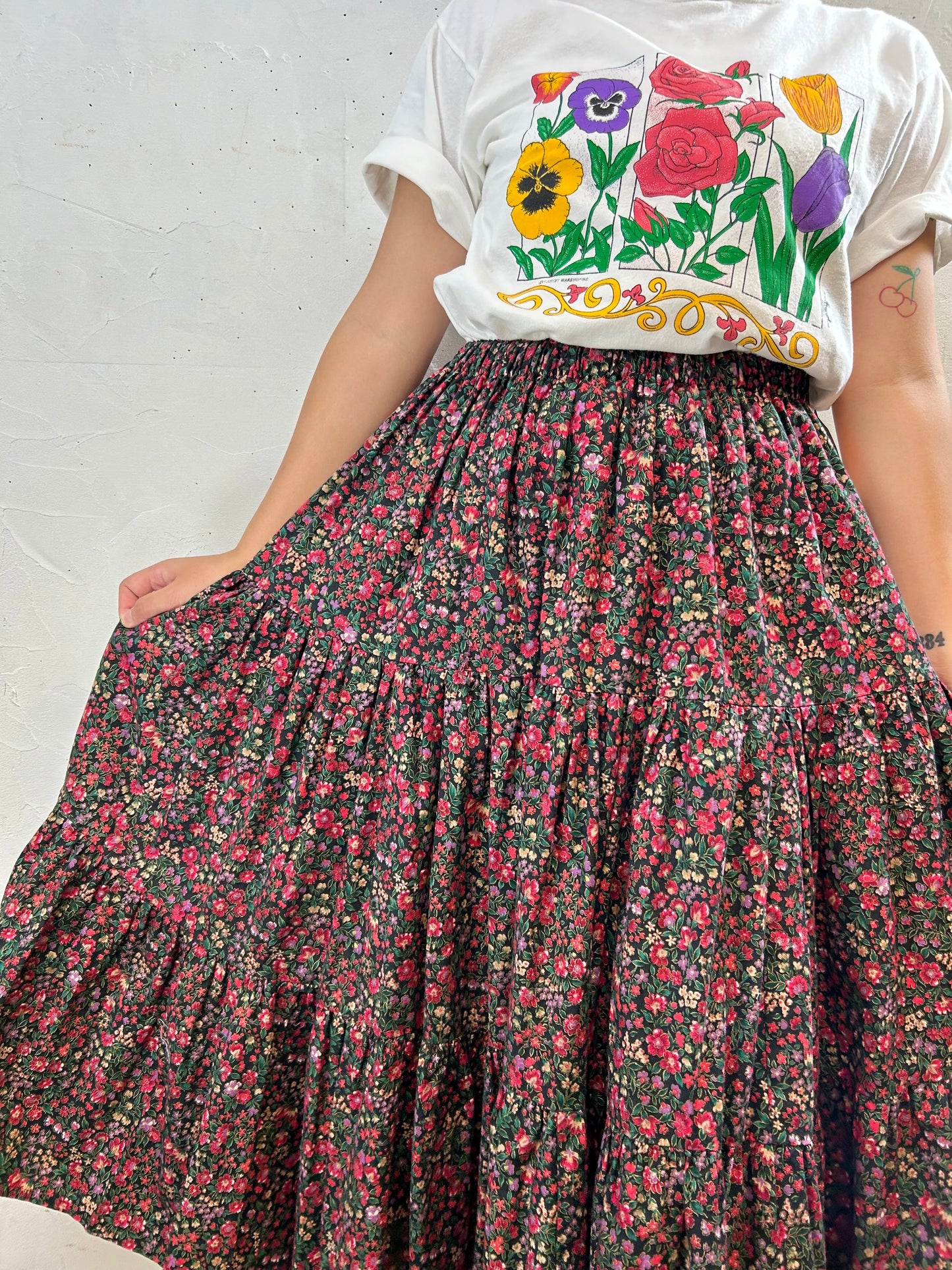 Vintage Tiered Skirt [G28066]