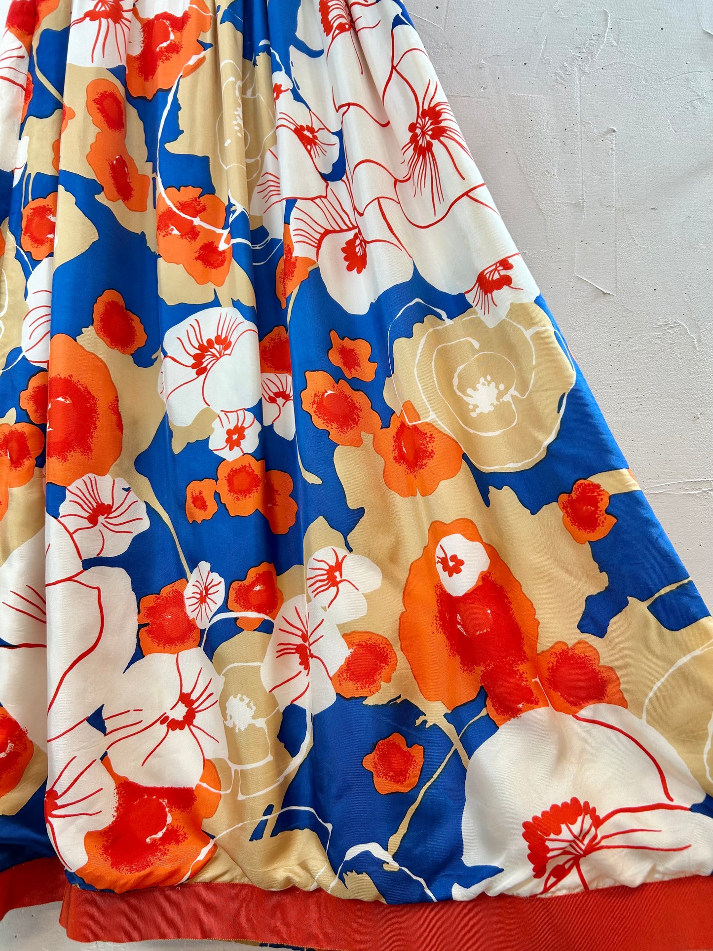 ’70s Vintage Skirt 〜Victor Costa〜 [D29991]