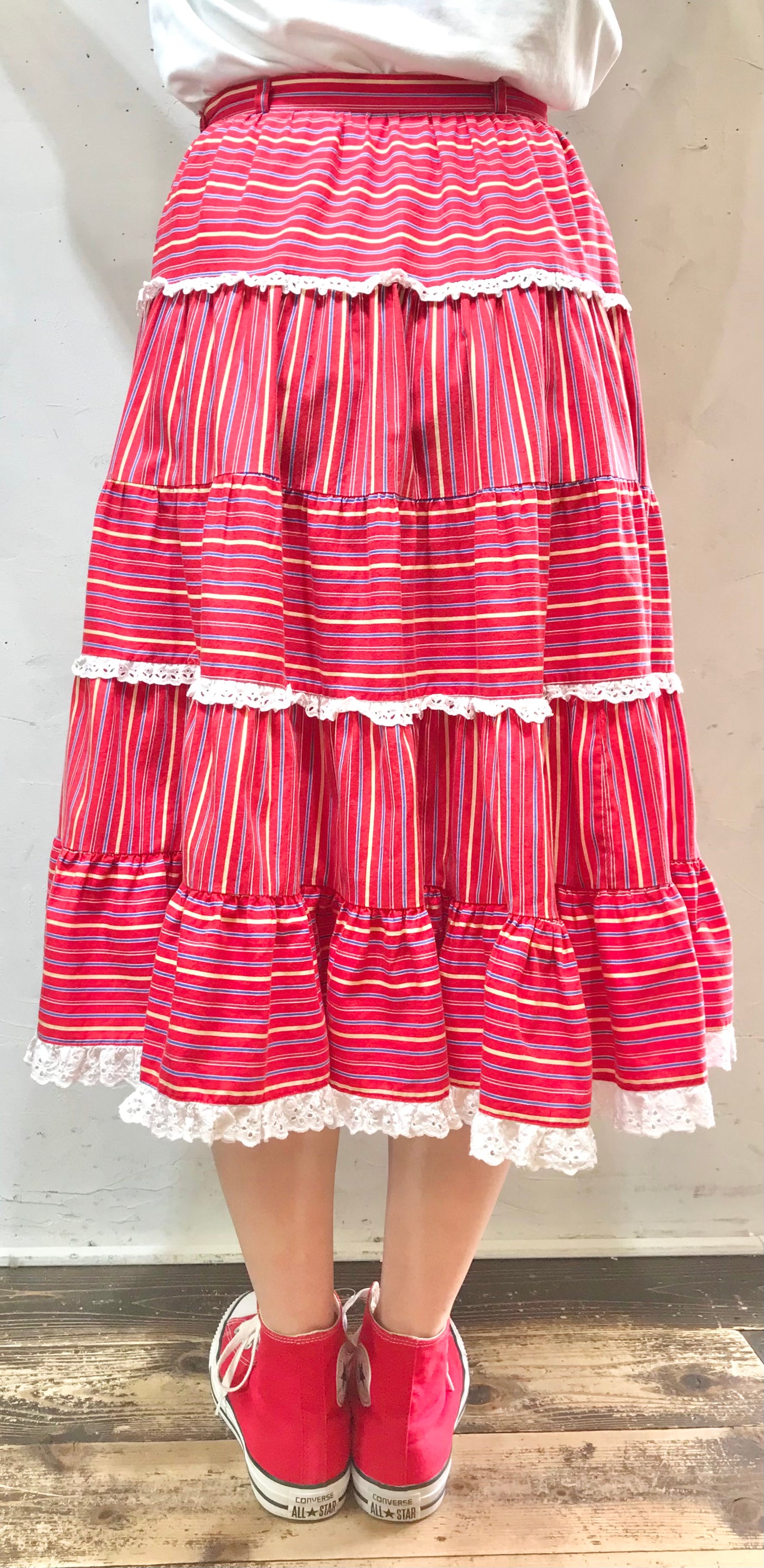 Vintage Tiered Skirt[E24013]