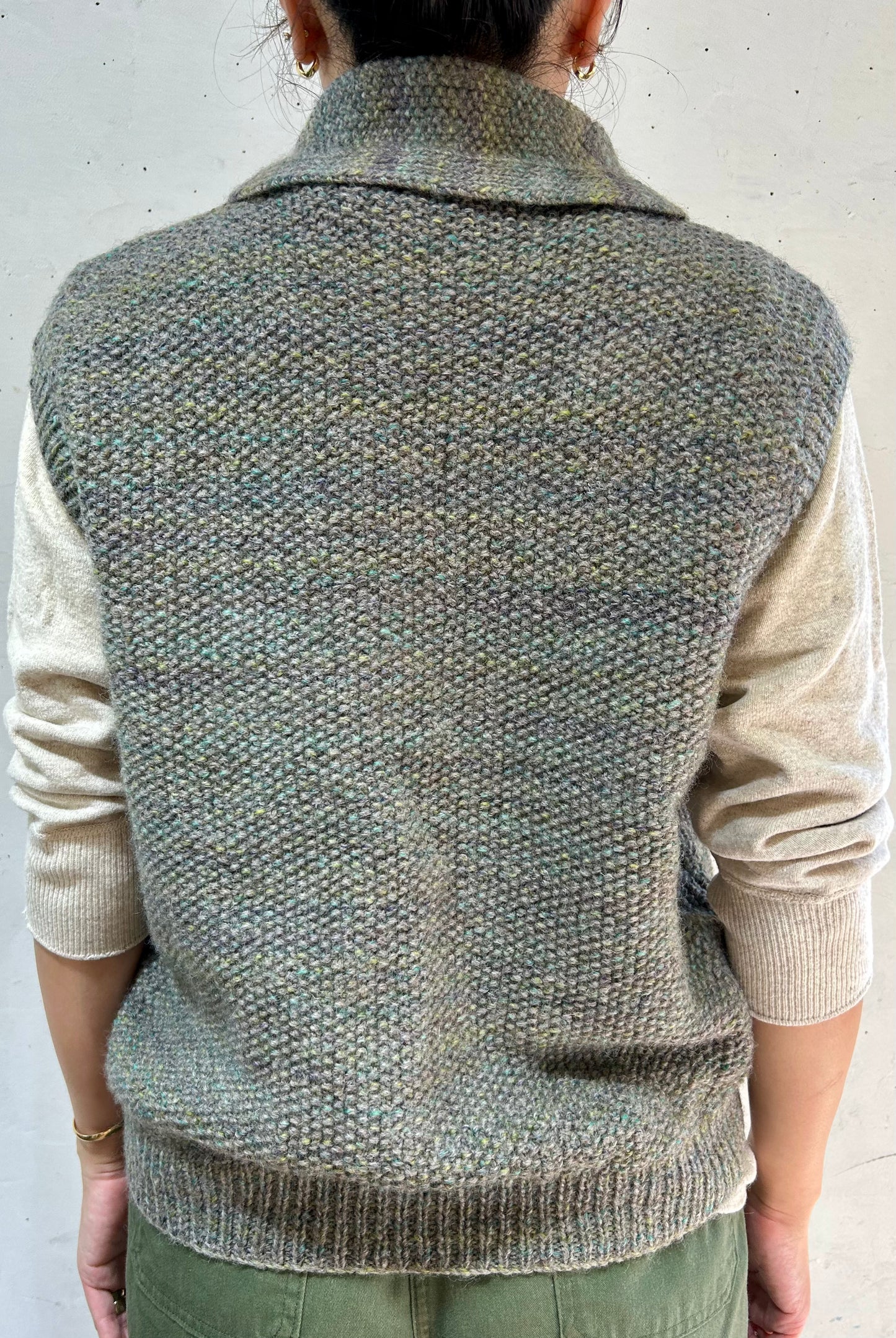 Vintage Knit Vest [J25315]