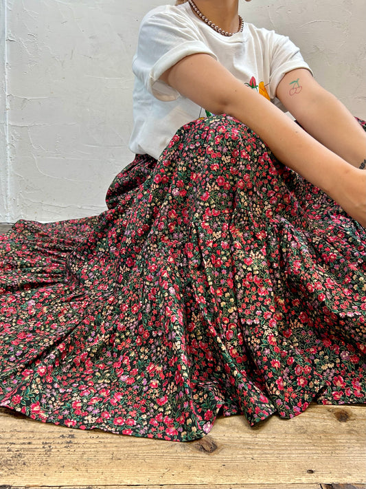 Vintage Tiered Skirt [G28066]