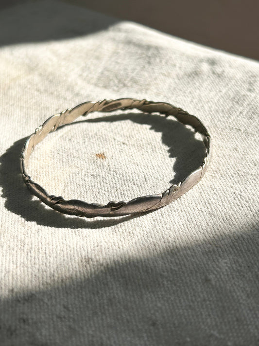 Vintage 925Silver Bangle MADE IN MEXICO[D26734]