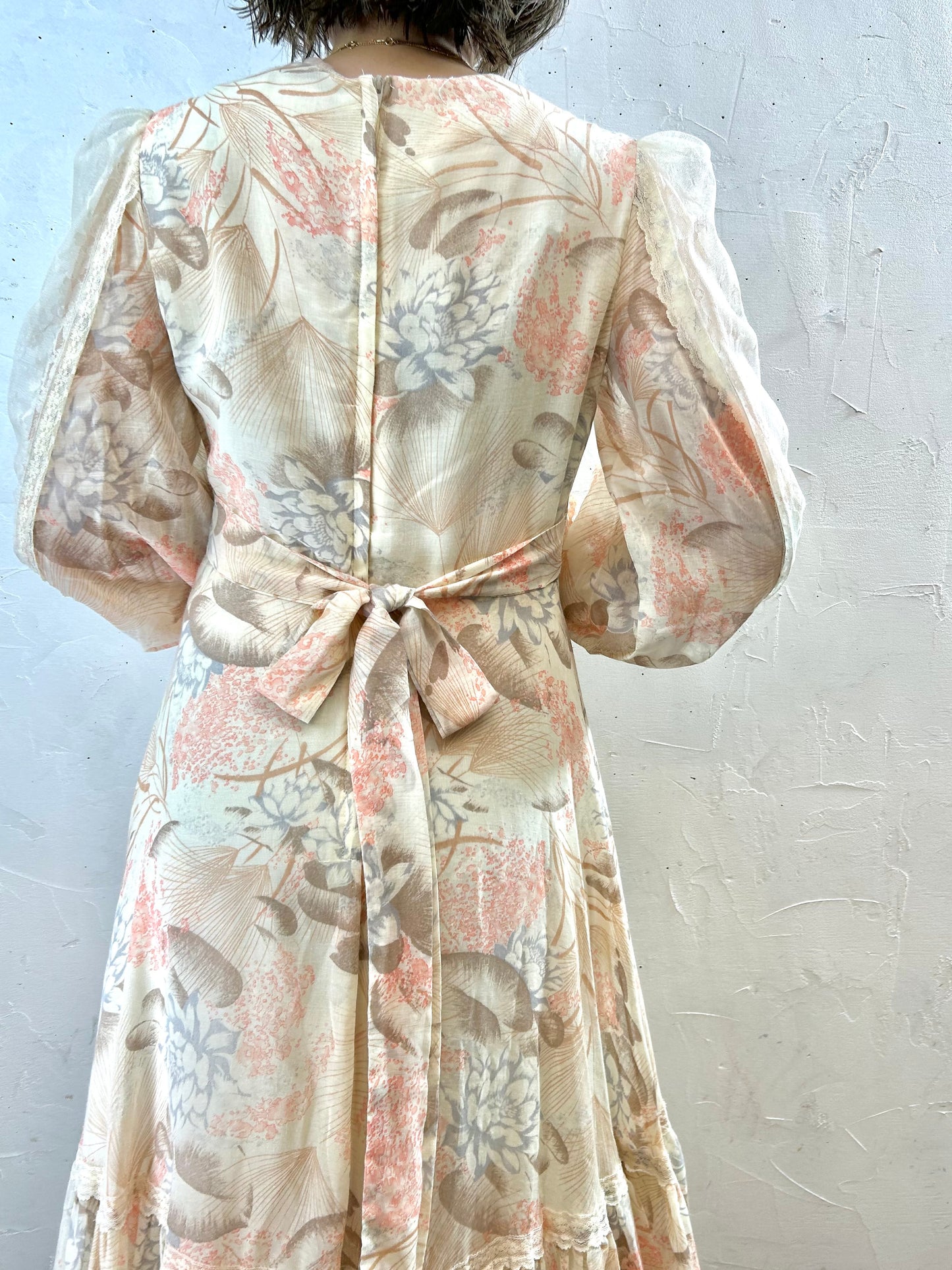 ’70s Vintage Dress〜GUNNE SAX〜 [F27765]