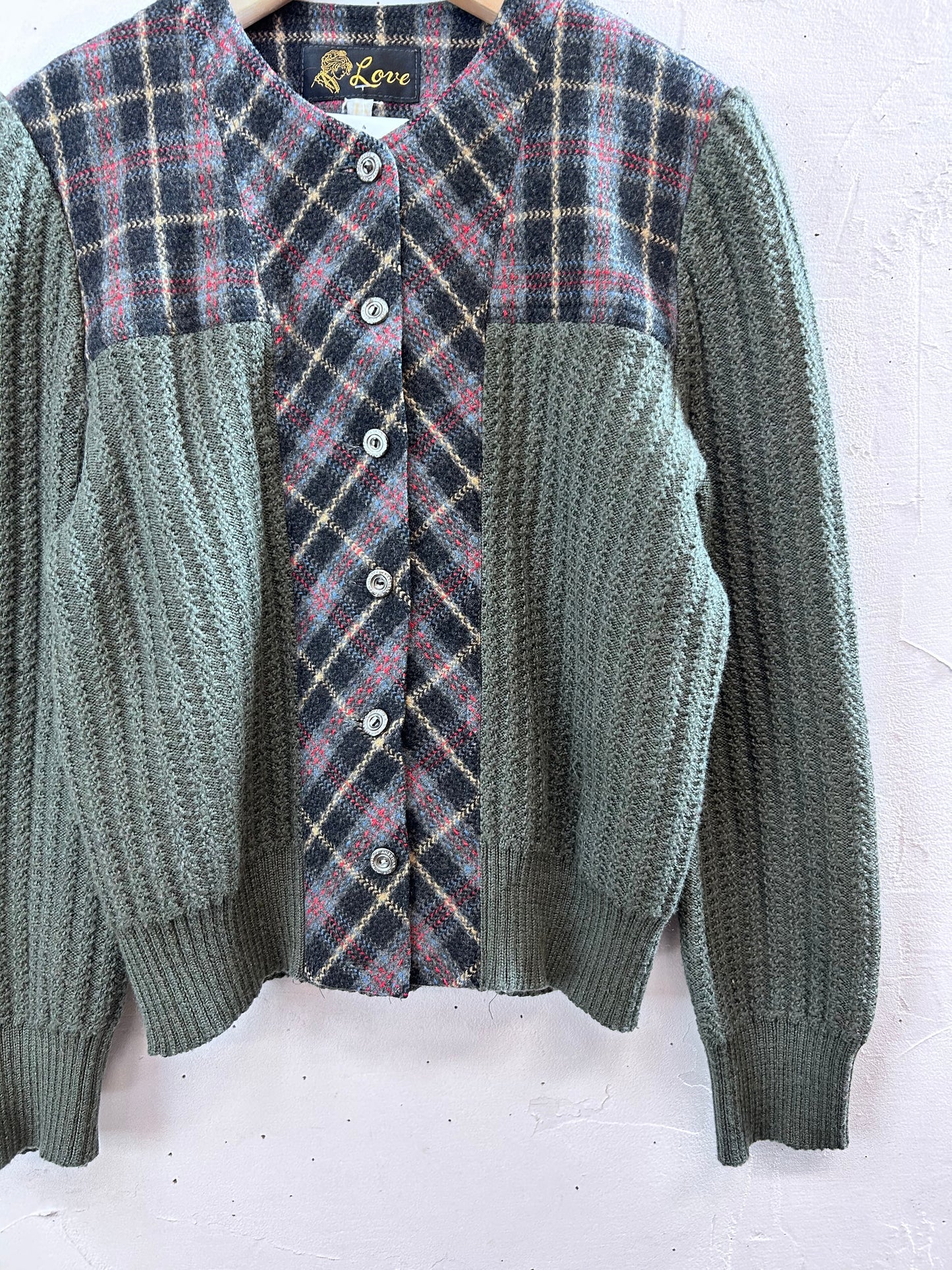 Vintage Knit Cardigan [L29119]