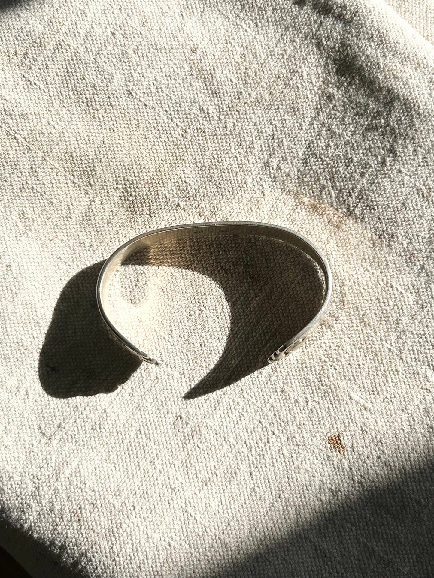 Vintage 925Silver Bangle MADE IN MEXICO[D26735]